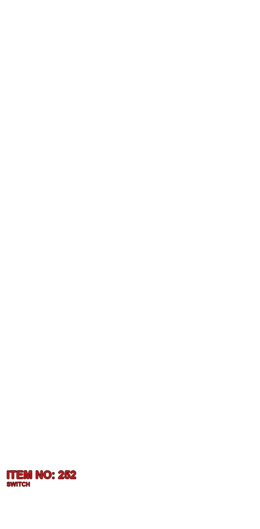 3217 0012 11 SWITCH - Technical Drawing