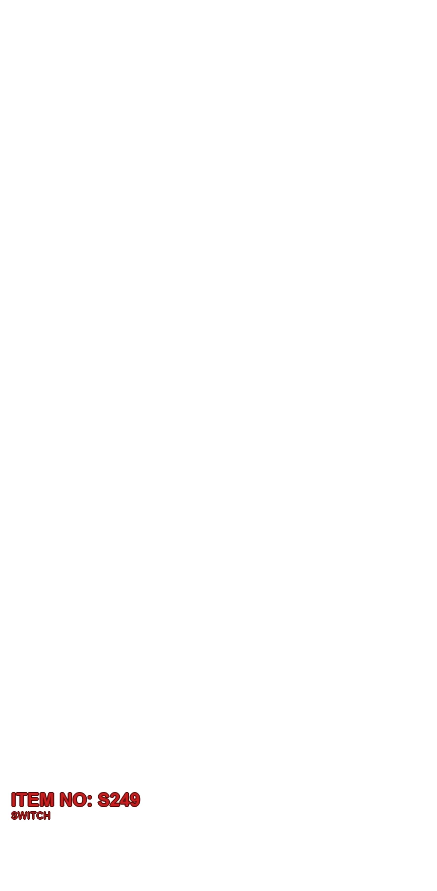 3217 0012 43 SWITCH - Technical Drawing