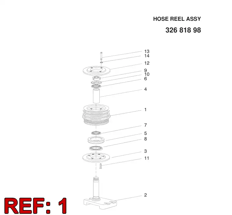 32173688 321 736 88 HOSE SUPPORT - Sandvik Technical Drawing
