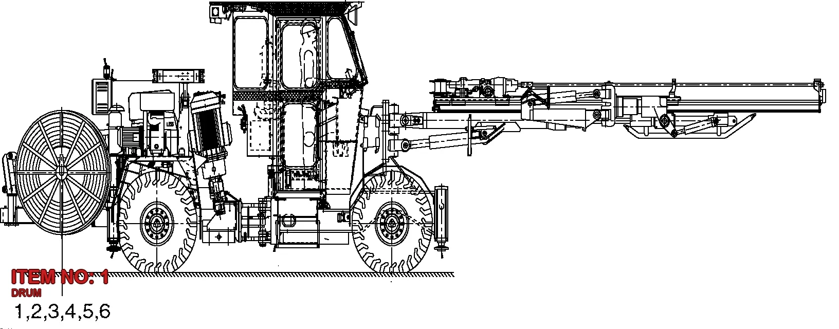 3217 5598 80 DRUM - Technical Drawing