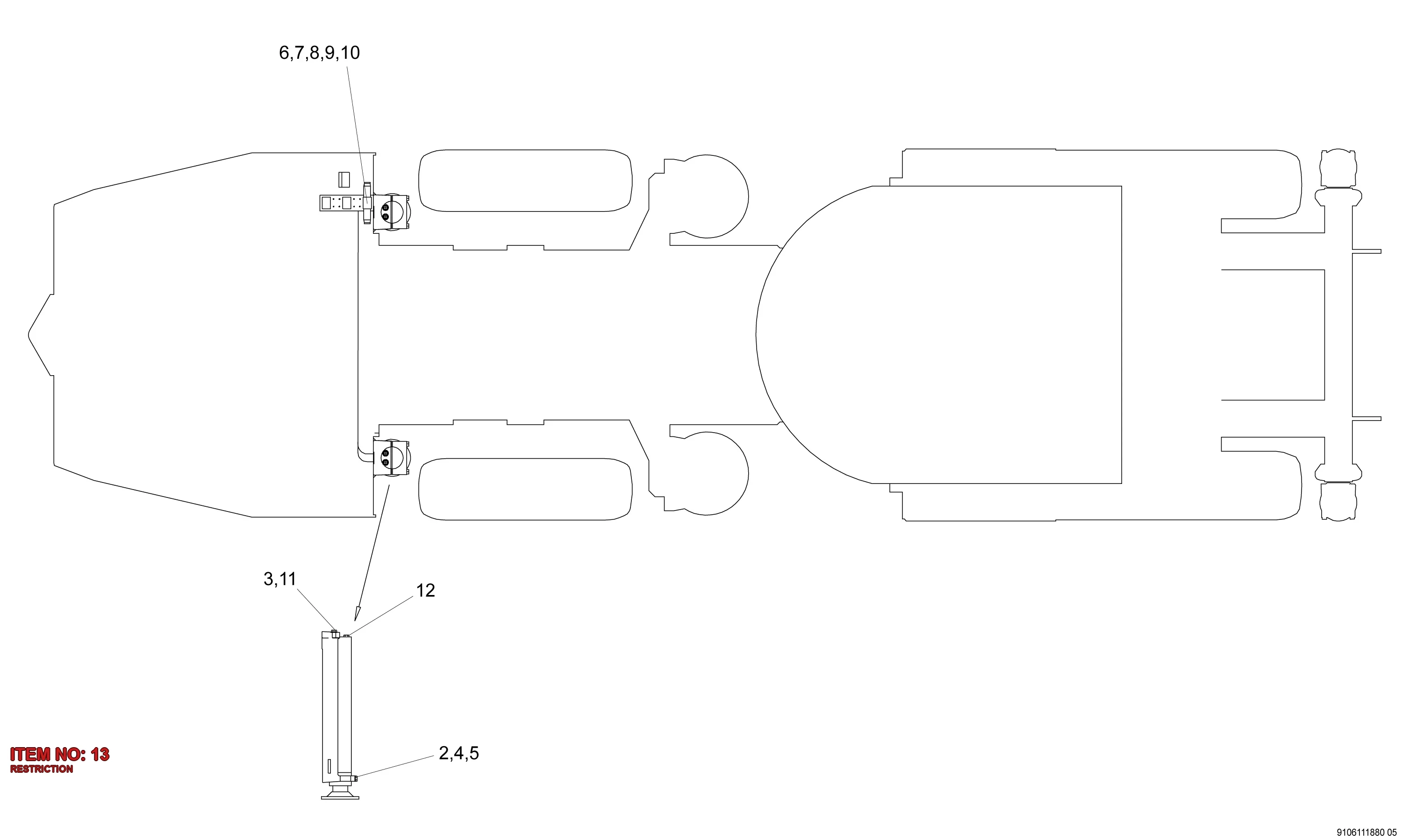3217 6513 05 RESTRICTION - Technical Drawing