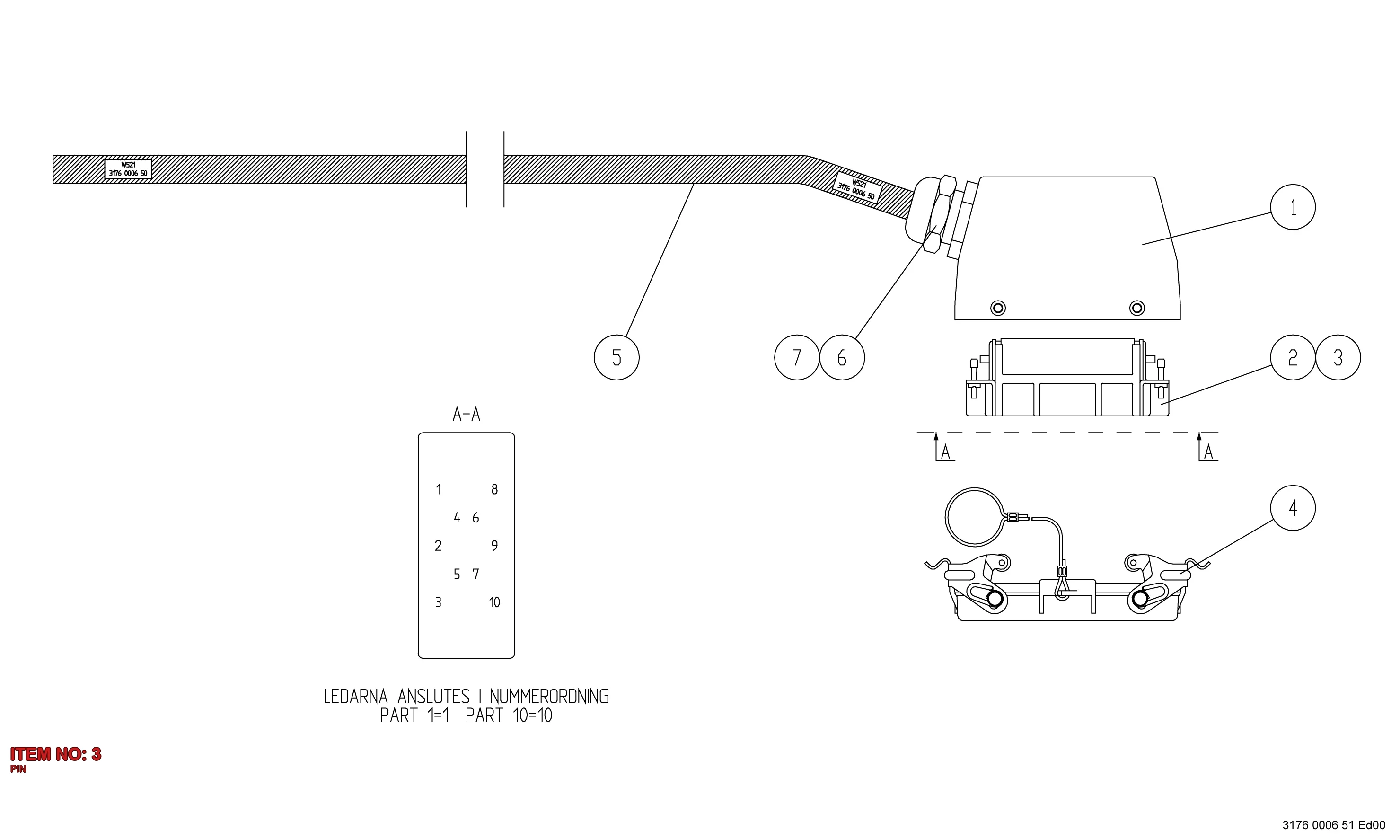 3217 8277 02 PIN - Technical Drawing