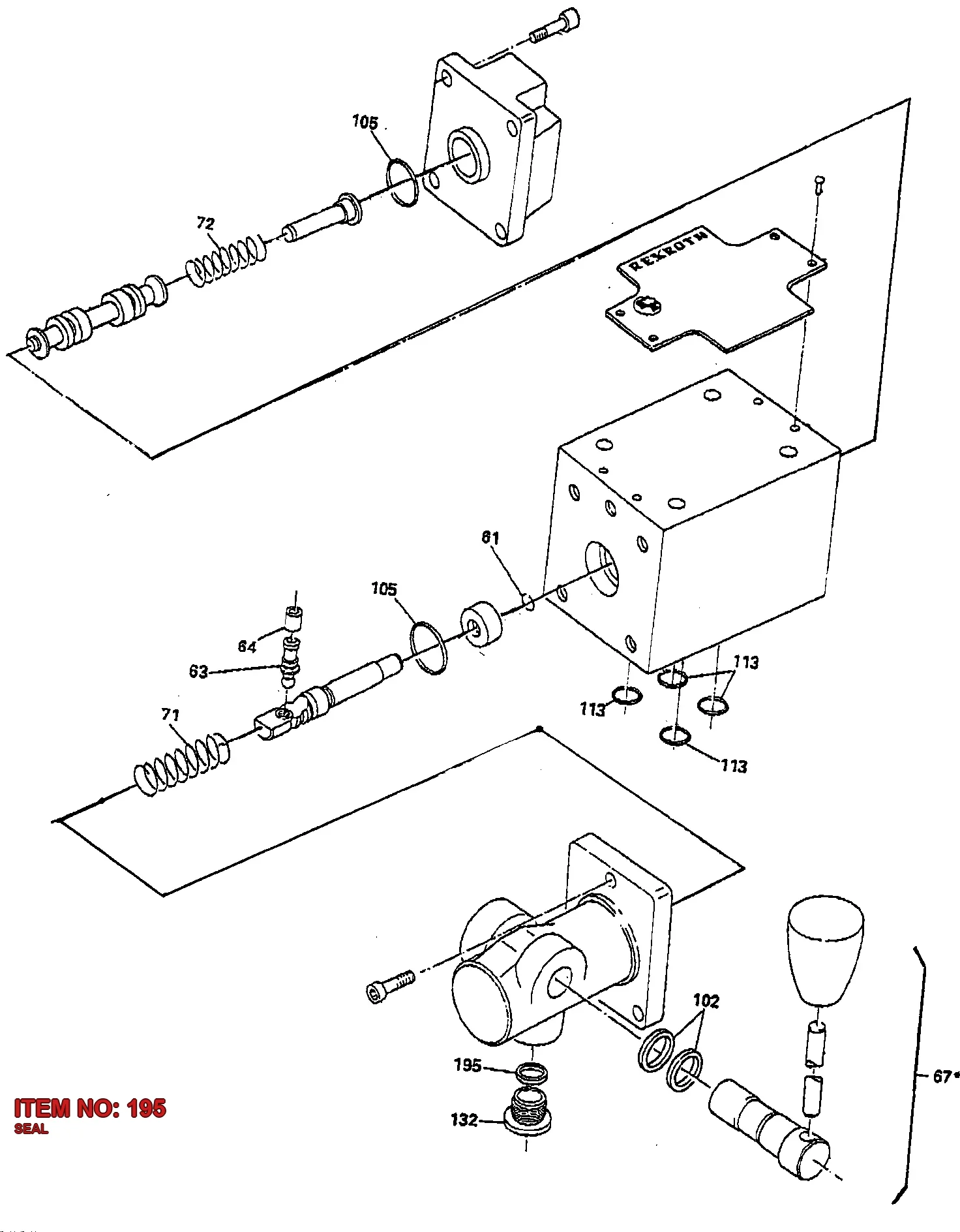 3217 8483 10 SEAL - Technical Drawing