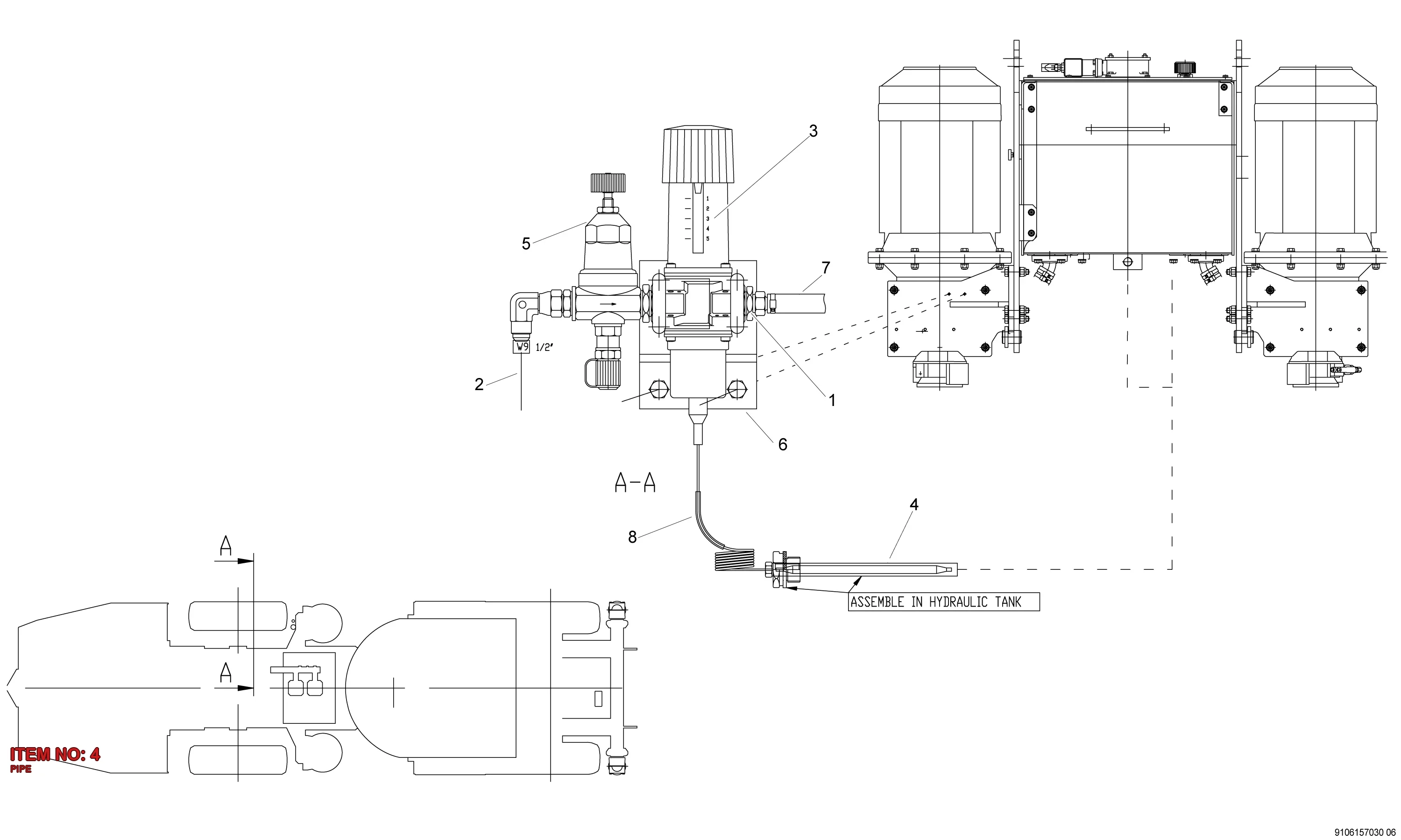 3217 8529 00 PIPE - Technical Drawing