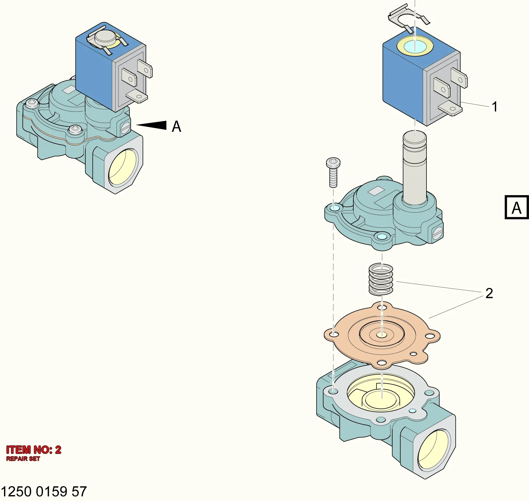 3217 8862 14 REPAIR SET - Technical Drawing