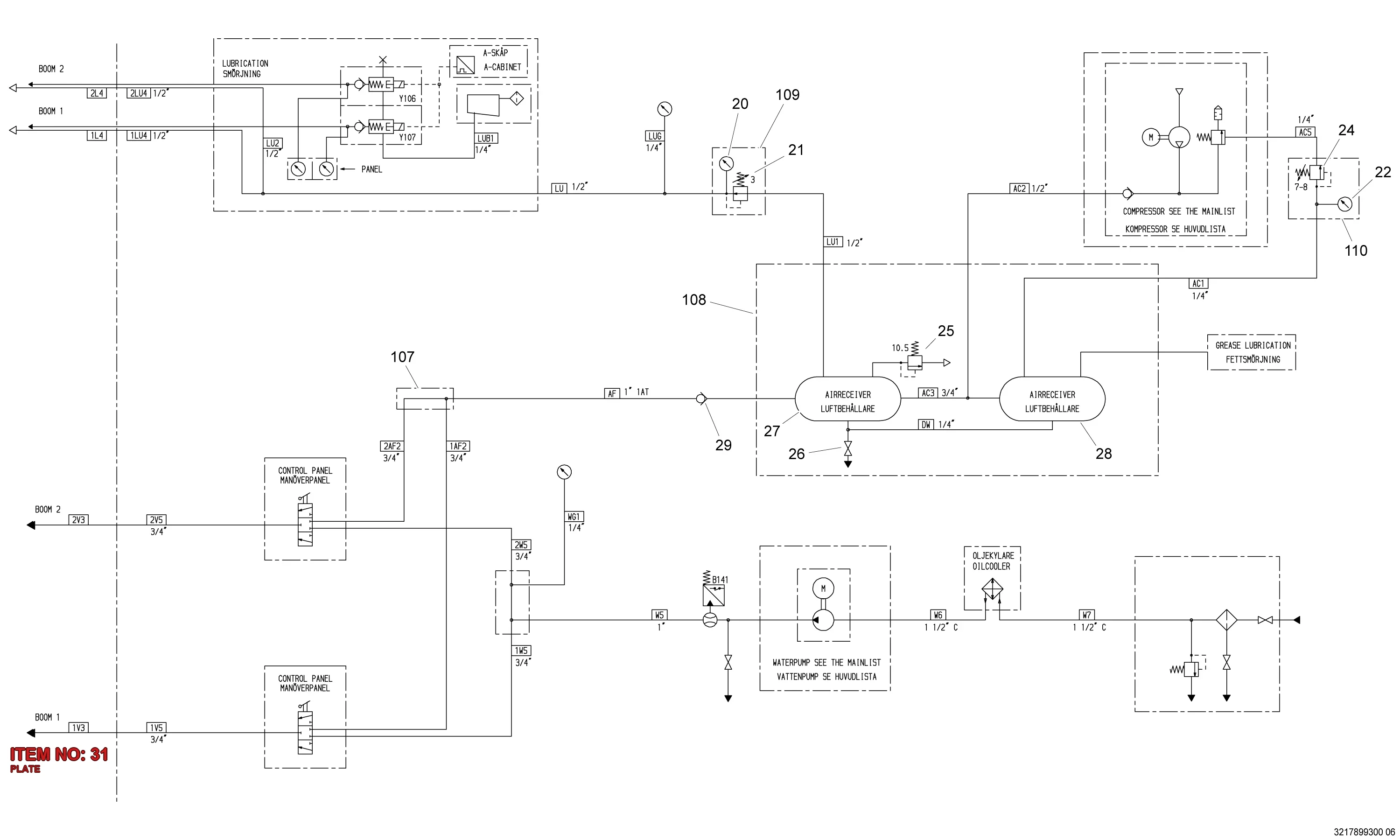 3217 8951 01 PLATE - Technical Drawing