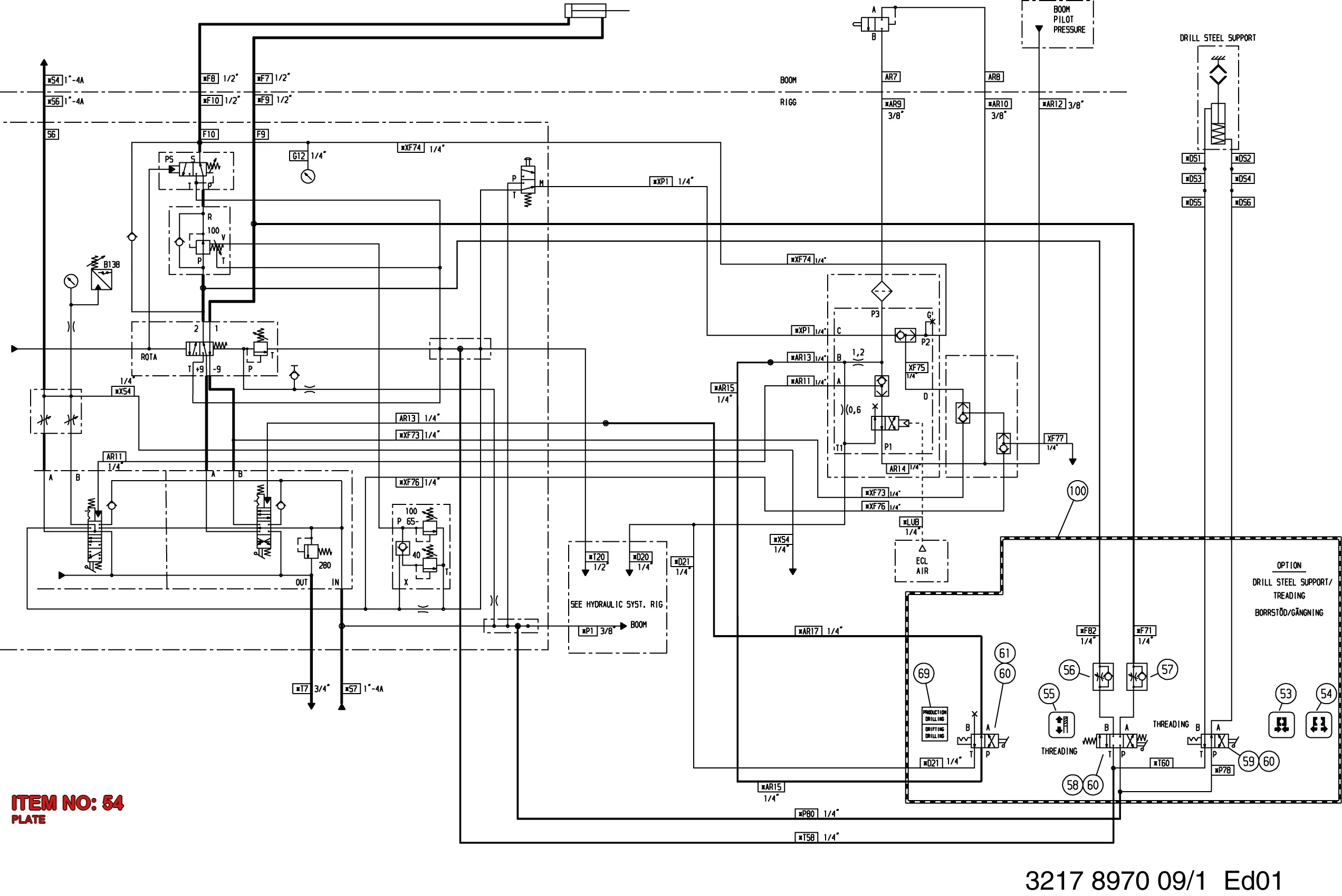 3217 8951 09 PLATE - Technical Drawing