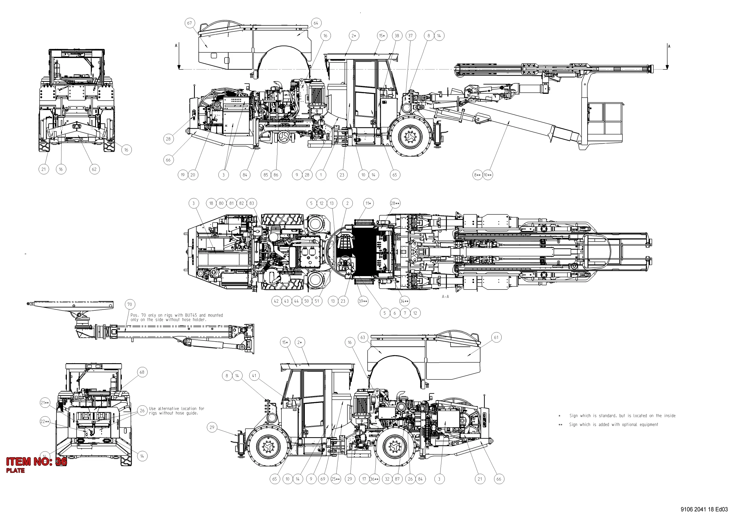 3217 8951 48 PLATE - Technical Drawing