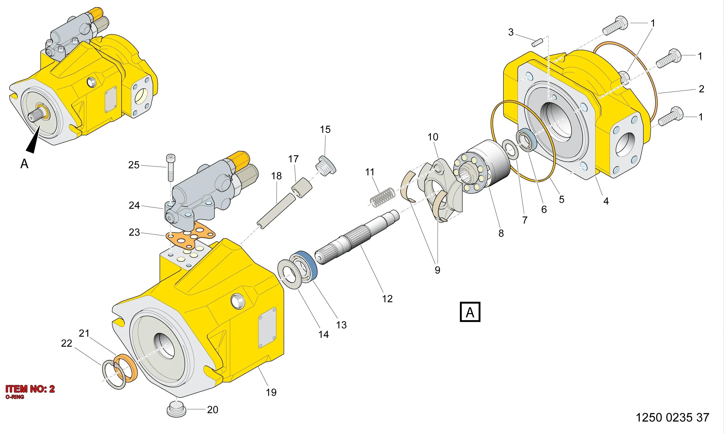 3217 9200 39 O-RING - Technical Drawing