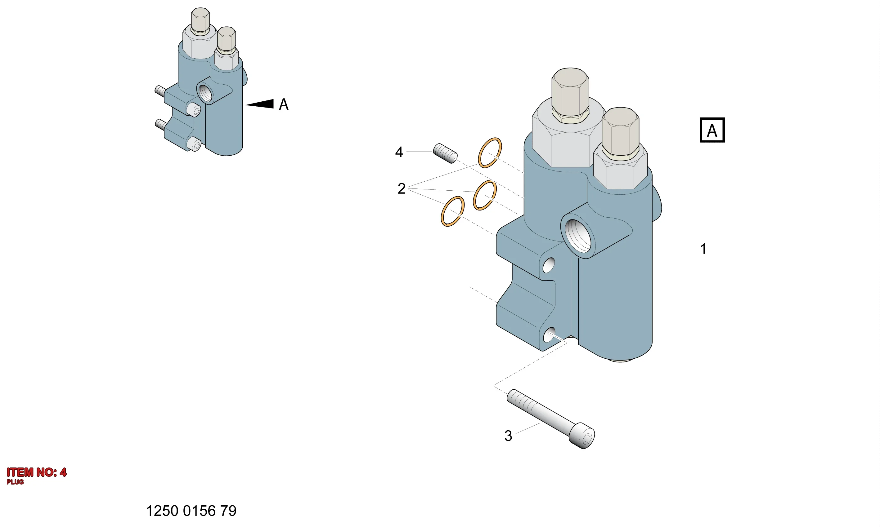 3217 9203 58 PLUG - Technical Drawing