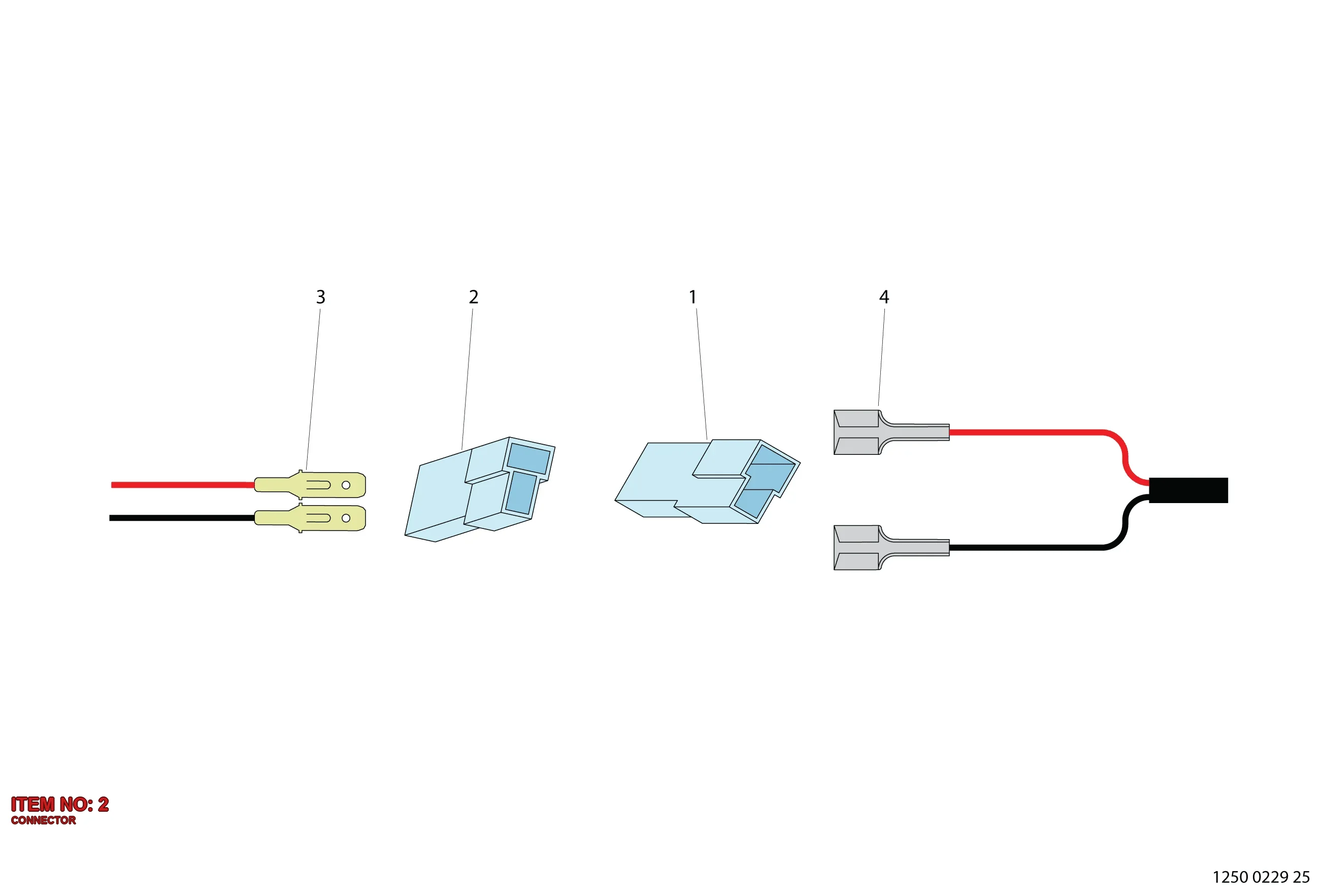 3217 9731 23 CONNECTOR - Technical Drawing