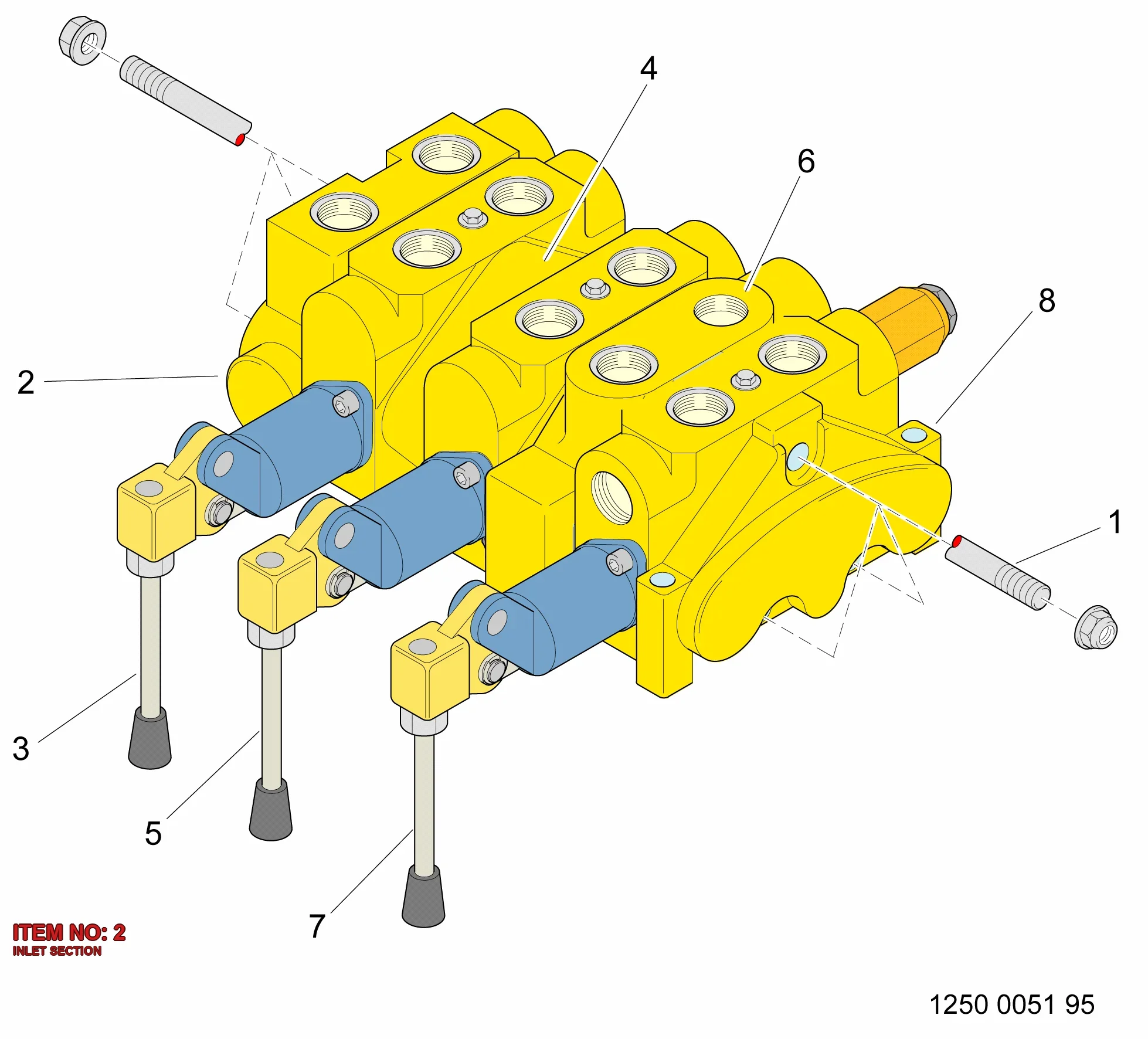 3217 9834 05 INLET SECTION - Technical Drawing