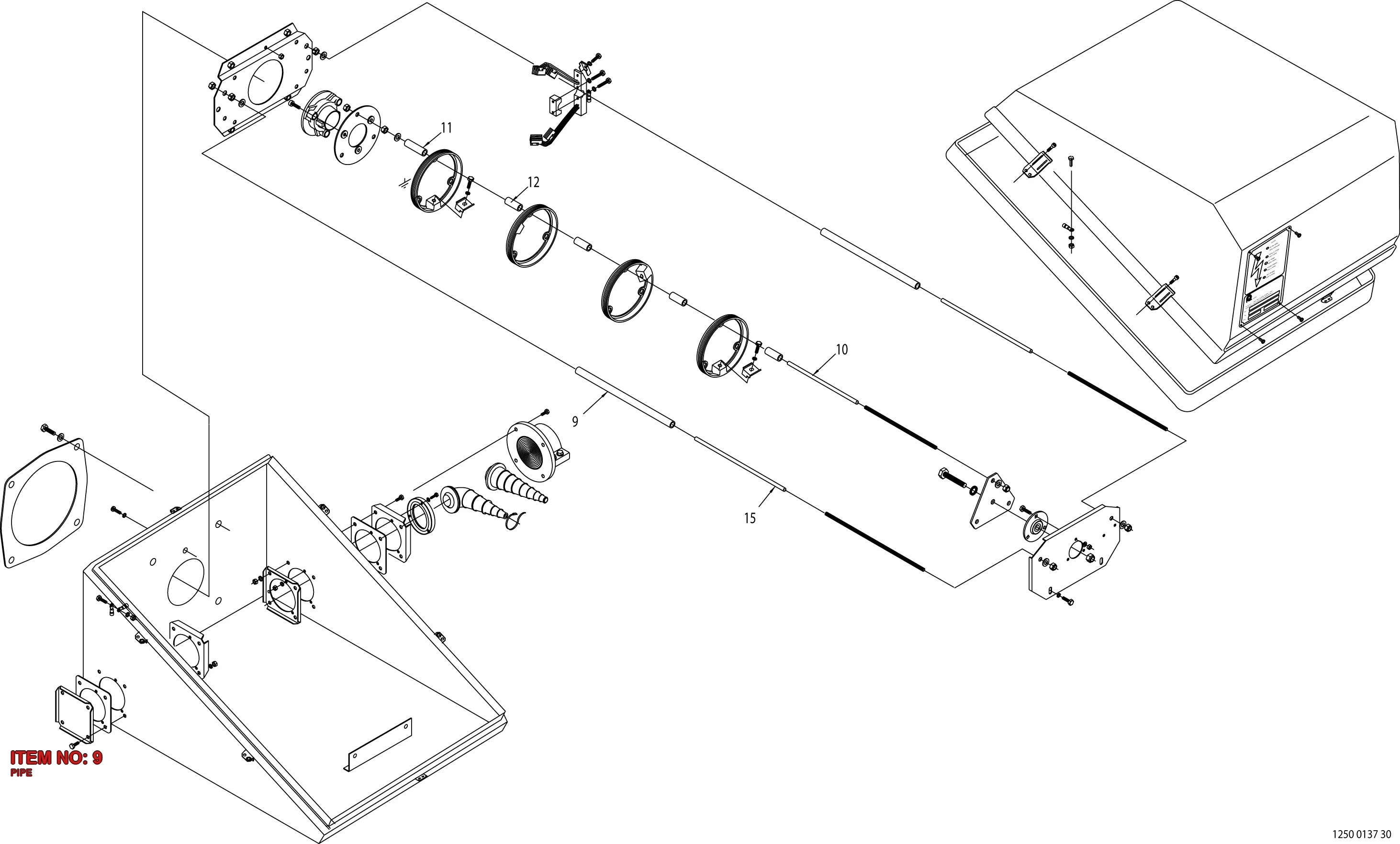 3217 9880 06 PIPE - Technical Drawing