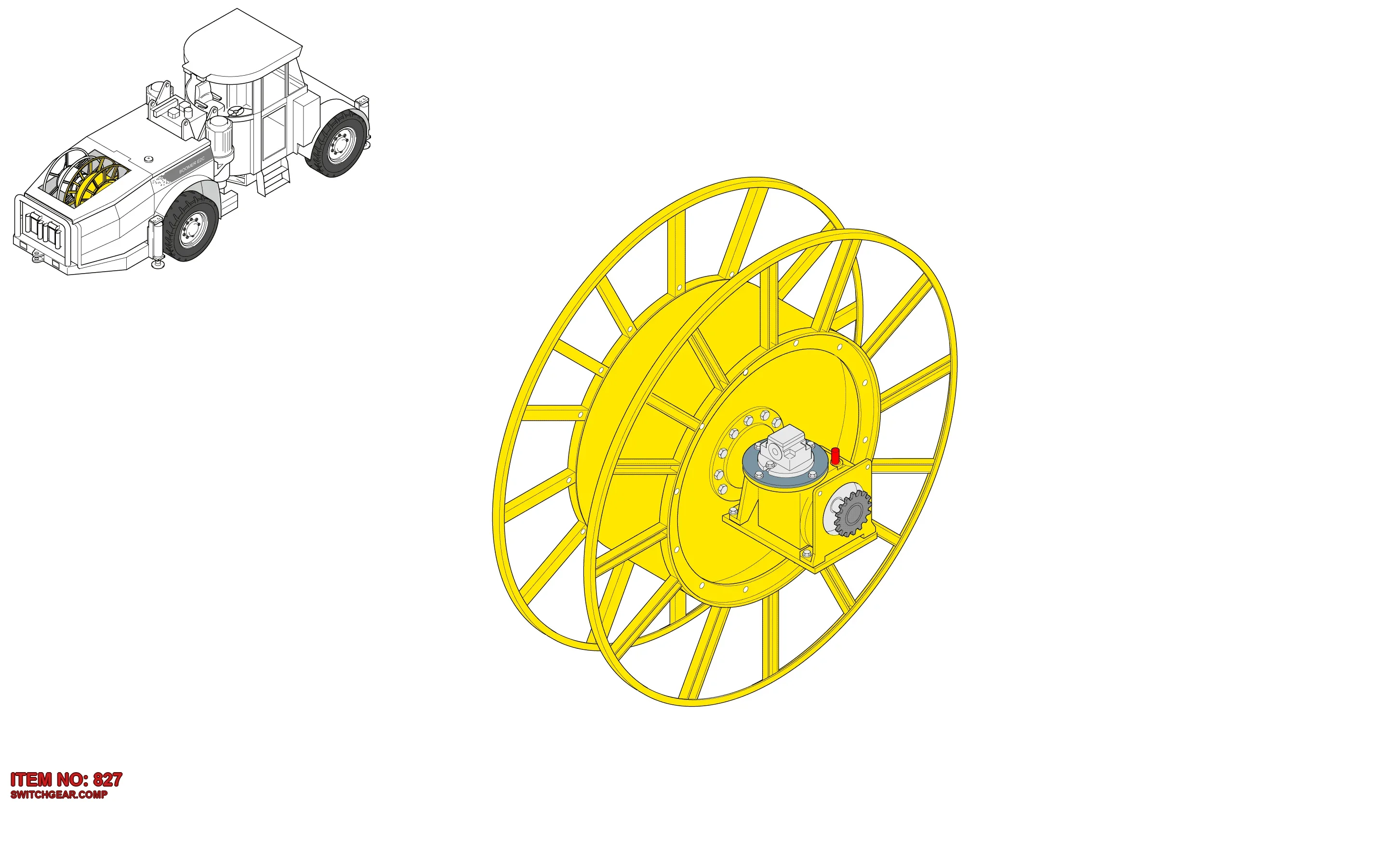 3217 9989 83 SWITCHGEAR.COMP - Technical Drawing