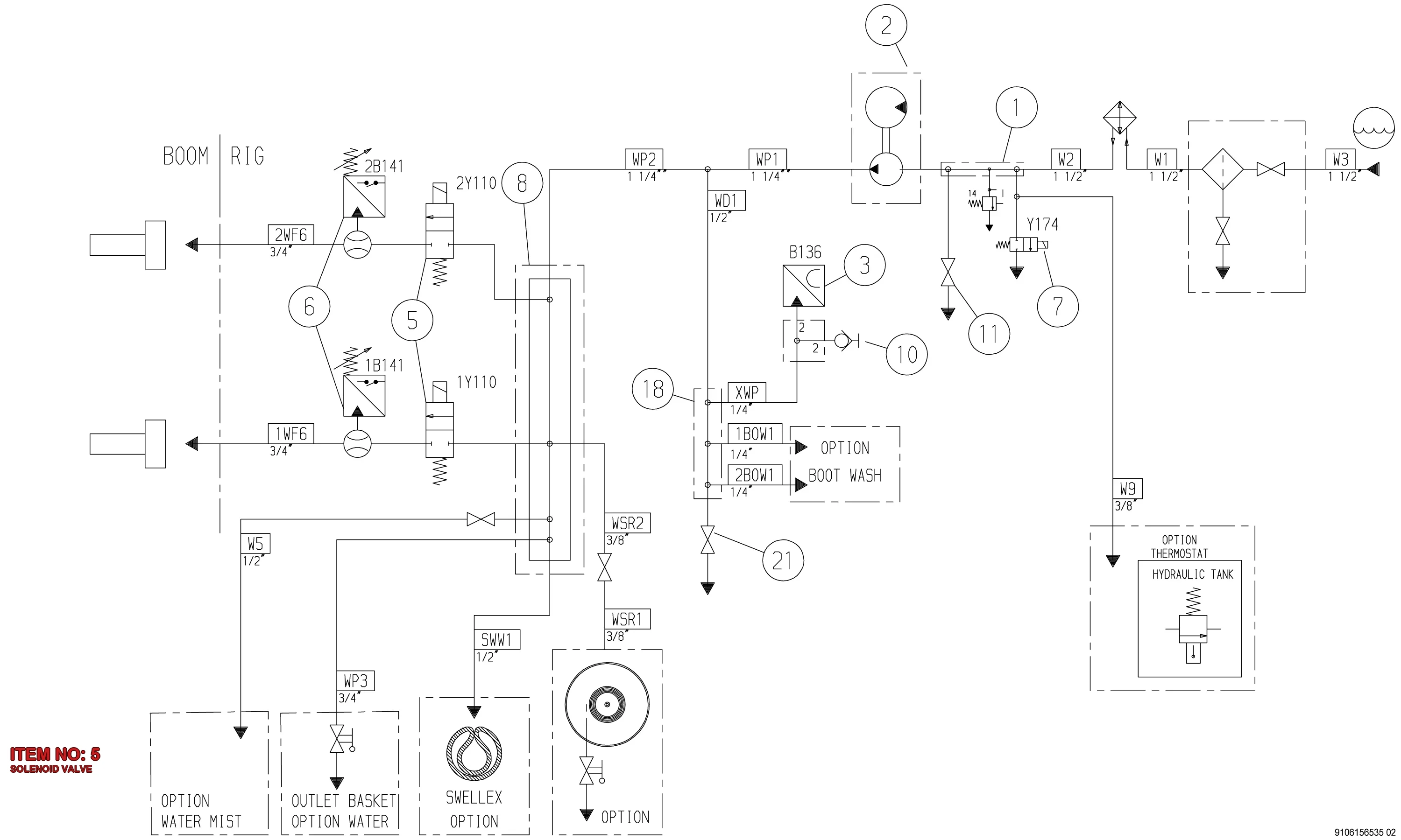 3217 9997 20 SOLENOID VALVE - Technical Drawing
