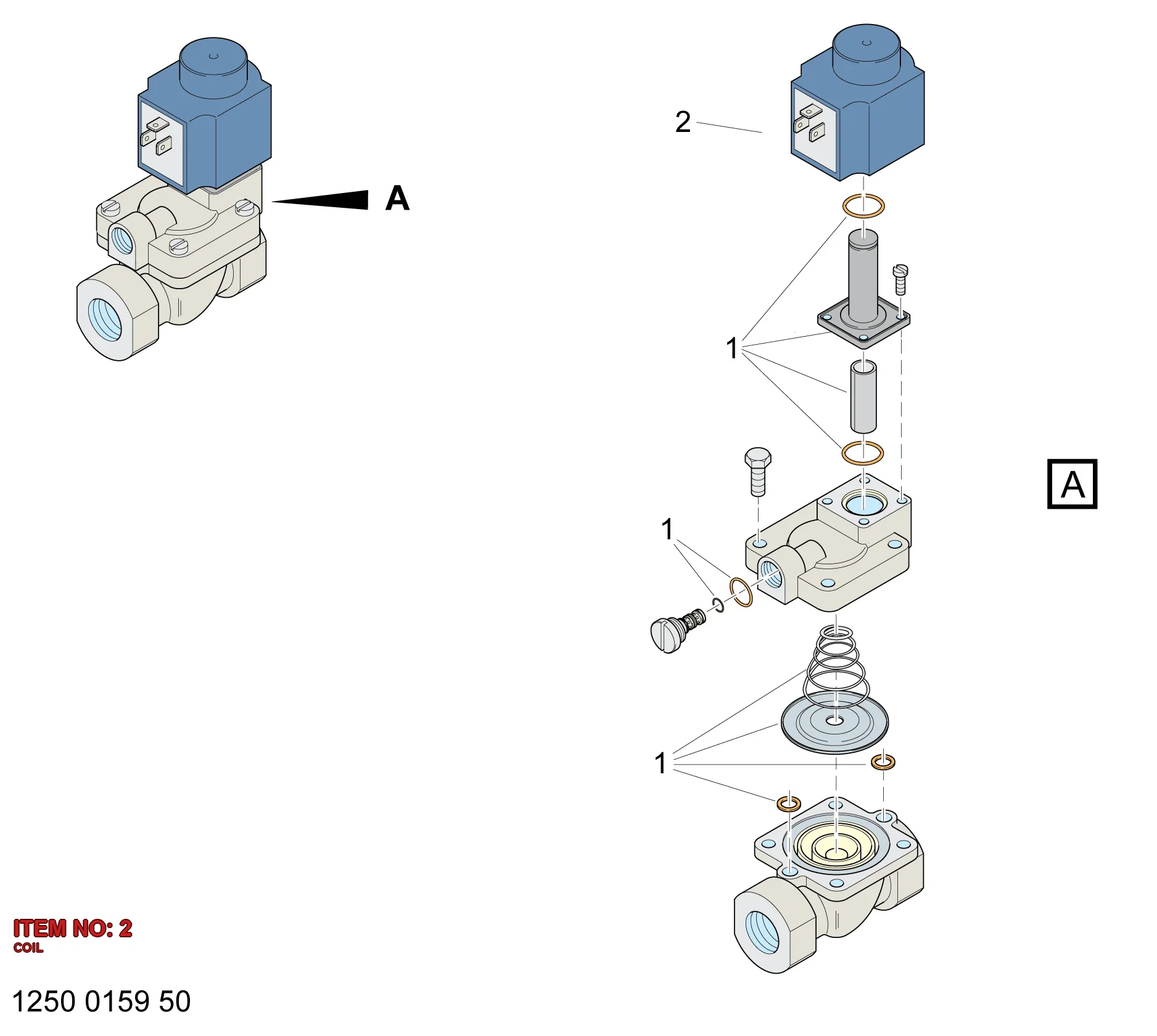 3217 9997 21 COIL - Technical Drawing