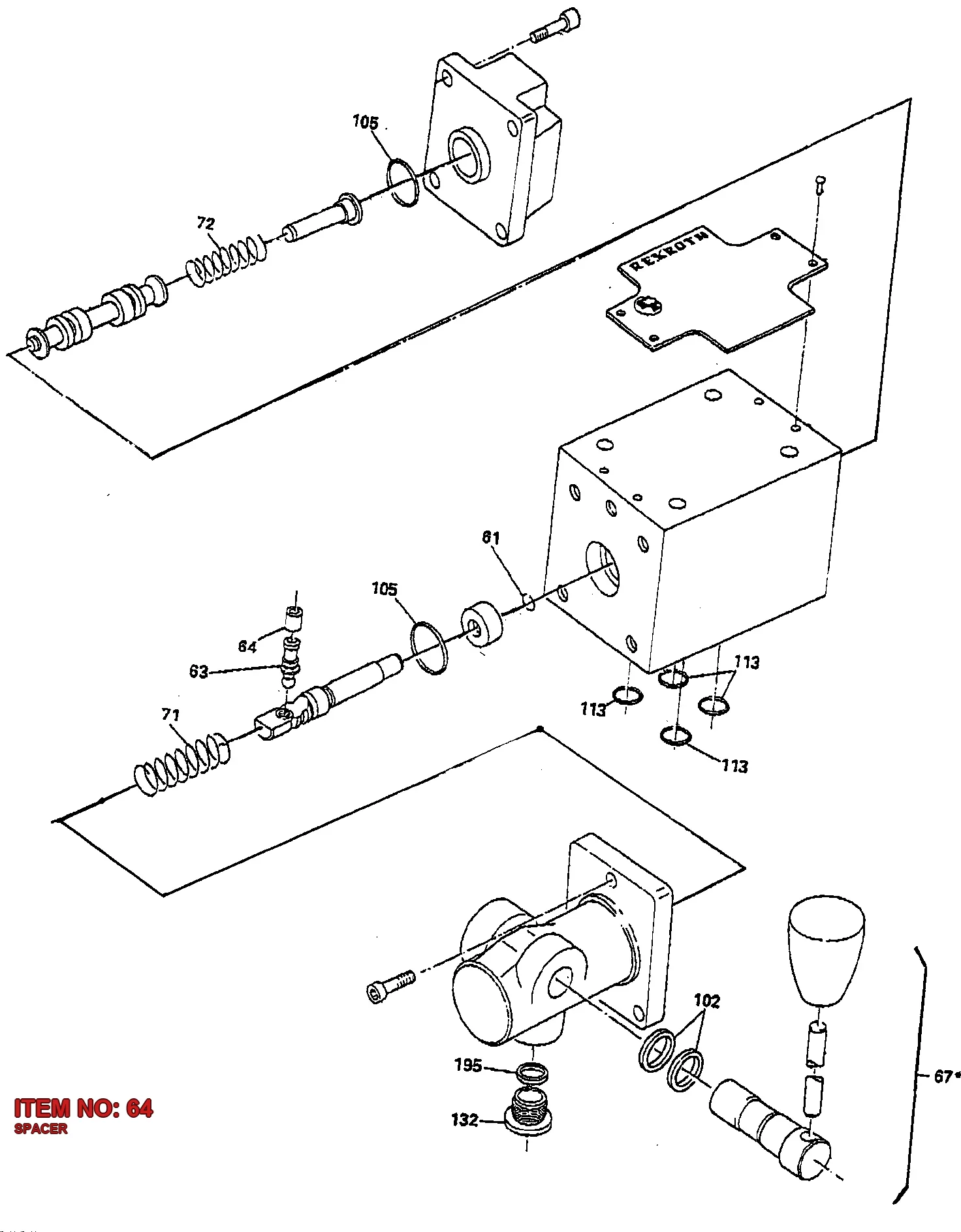 3218 2007 75 SPACER - Technical Drawing