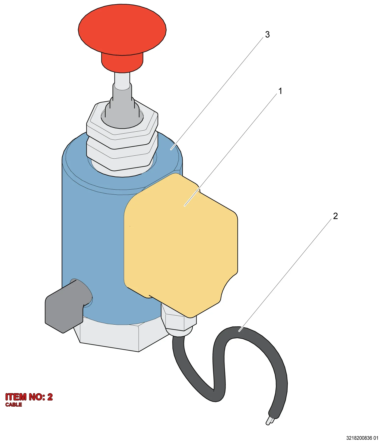 3218 2008 38 CABLE - Technical Drawing