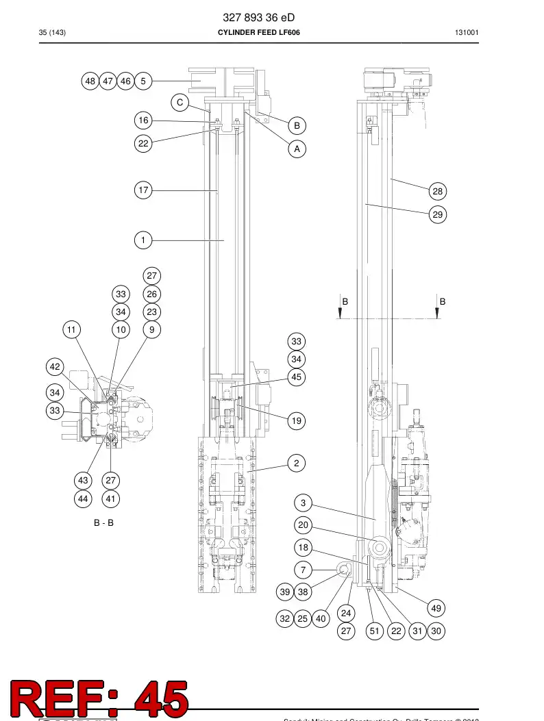 32203728 322 037 28 ESPAADOR - Sandvik Technical Drawing