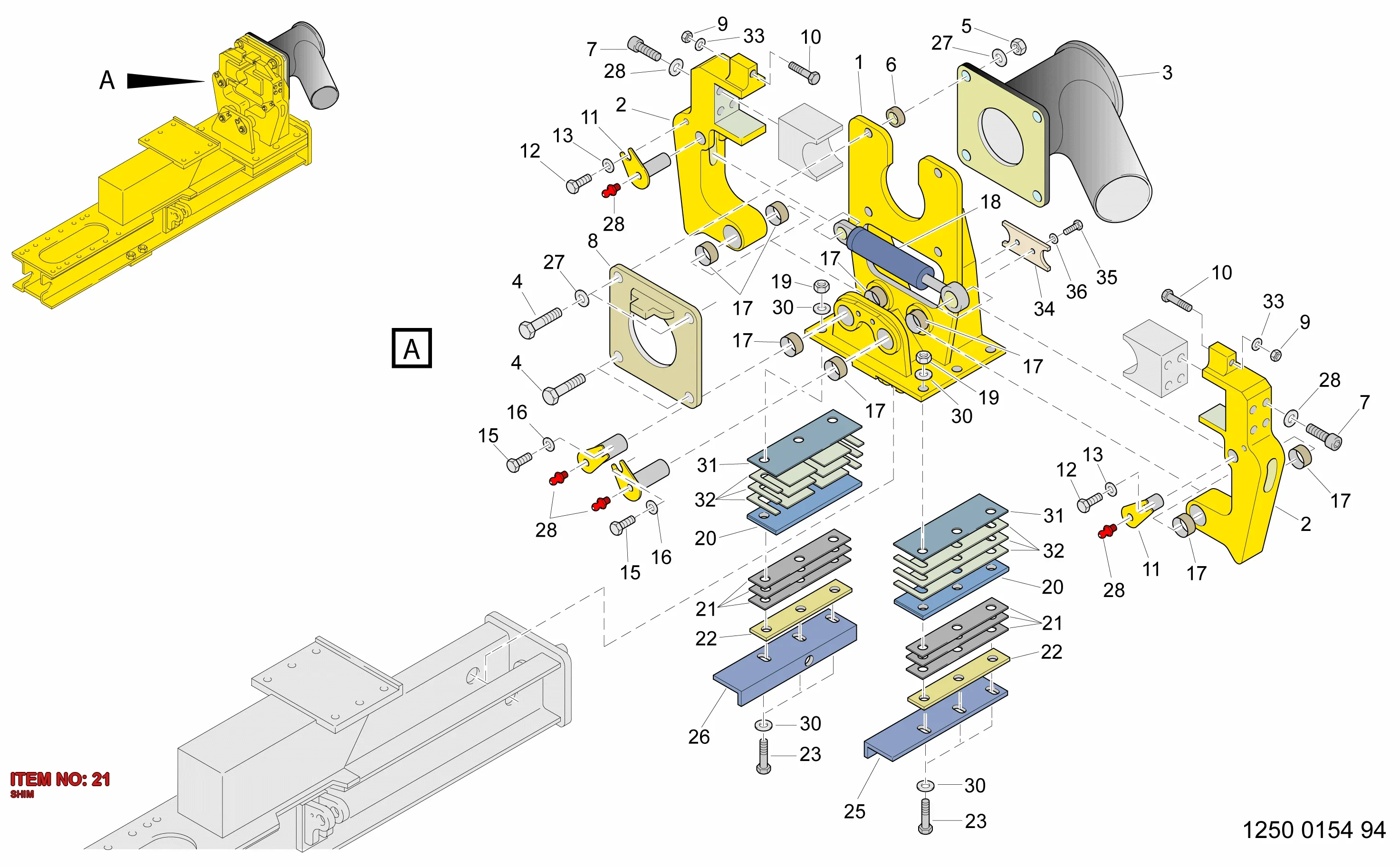 3222 0983 01 SHIM - Technical Drawing