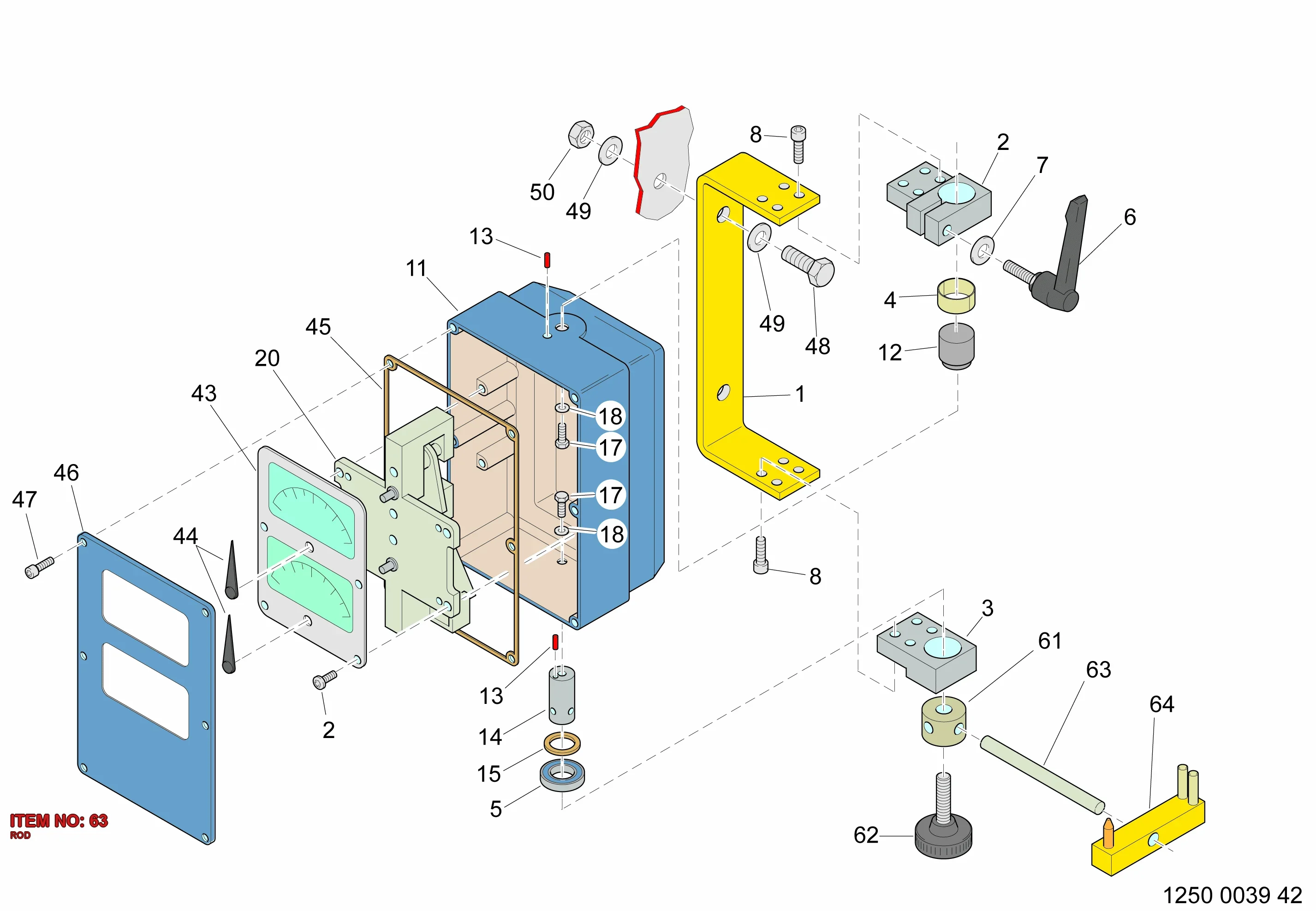 3222 1703 19 ROD - Technical Drawing