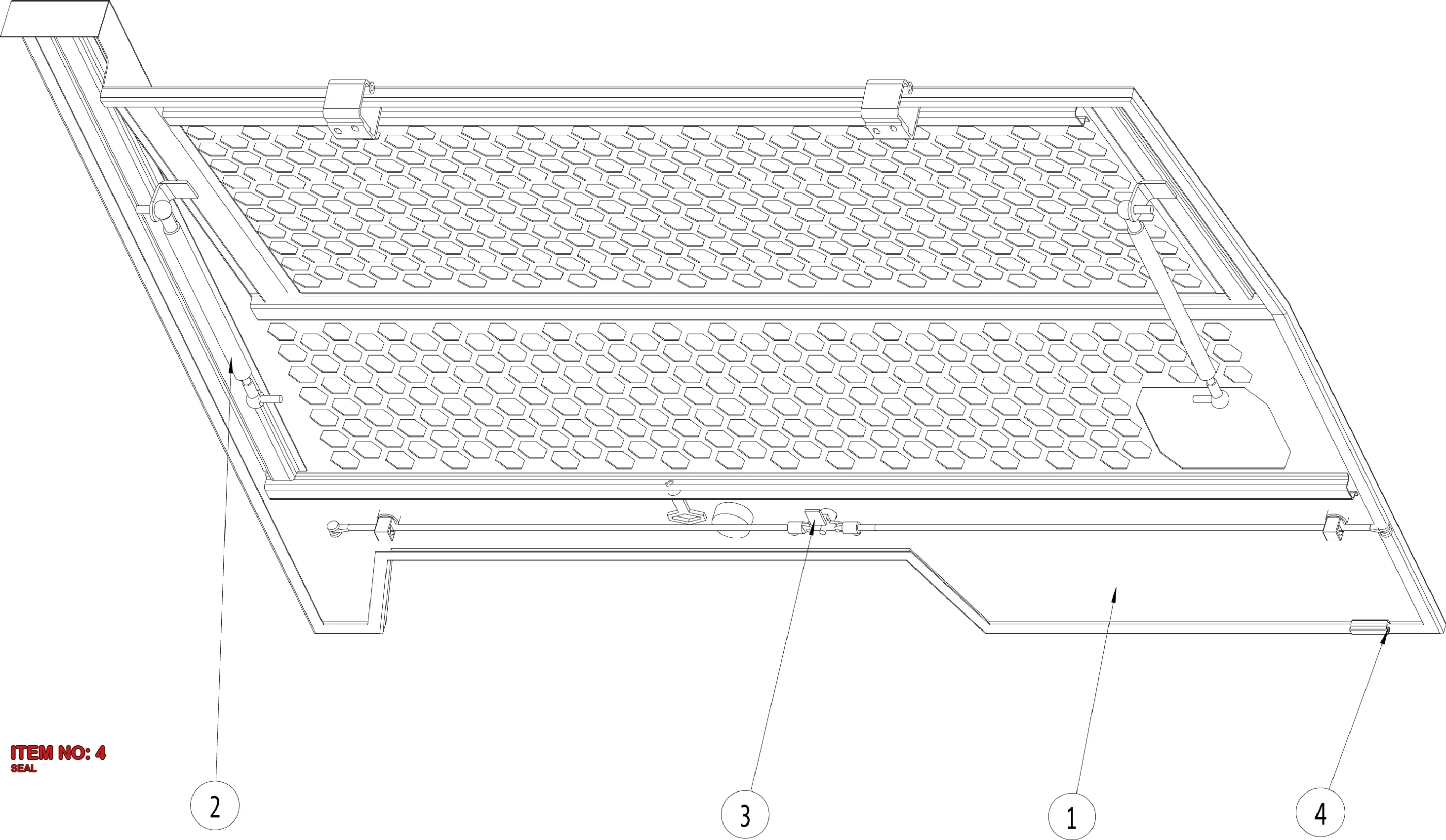 3222 2203 00 SEAL - Technical Drawing