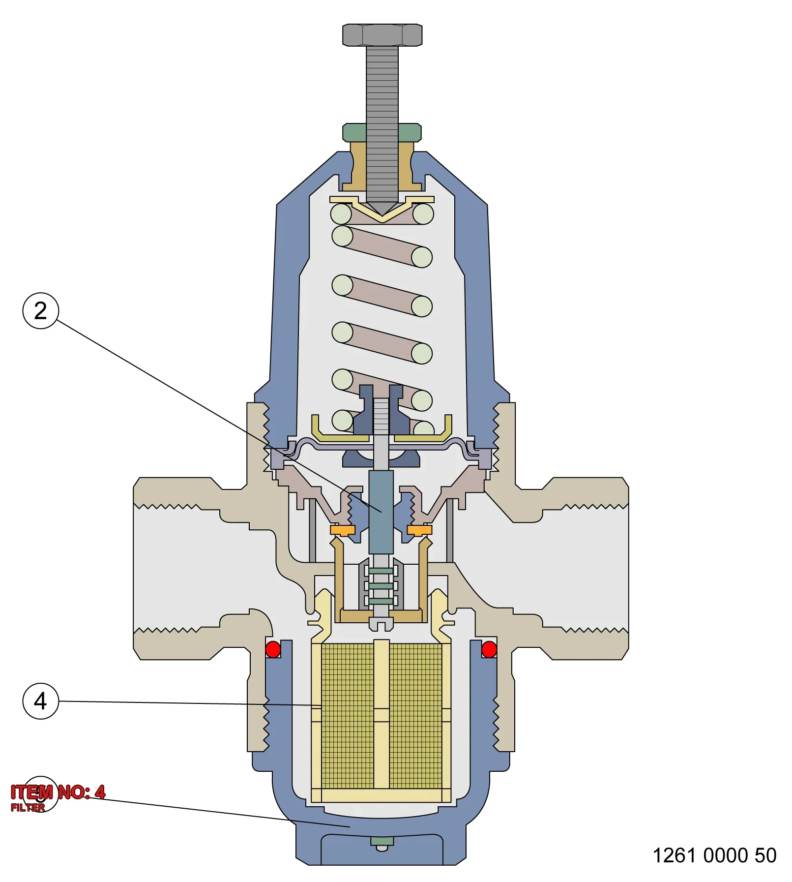 3222 3037 90 FILTER - Technical Drawing