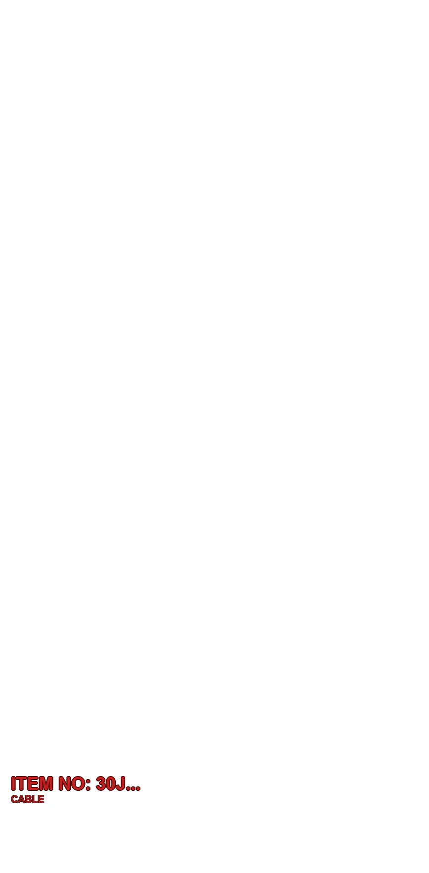 3222 3056 60 CABLE - Technical Drawing