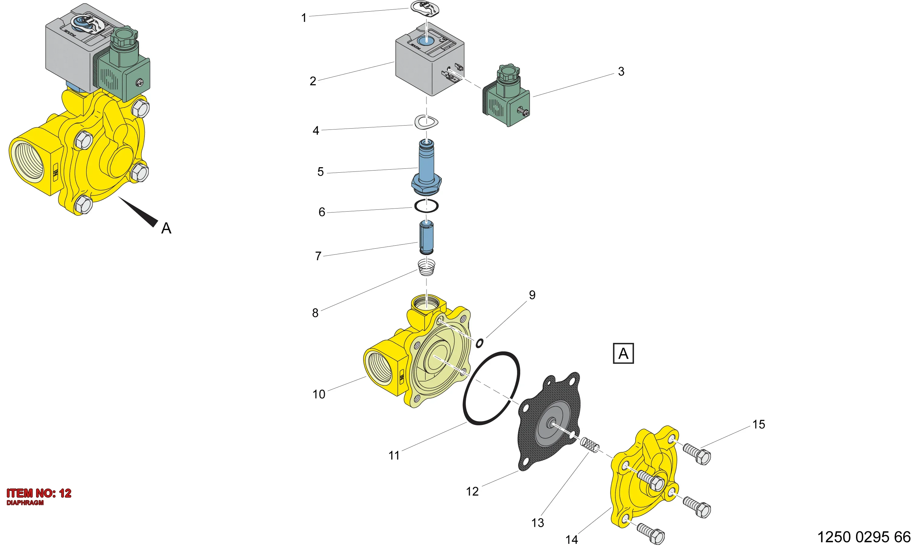 3222 3061 98 DIAPHRAGM - Technical Drawing