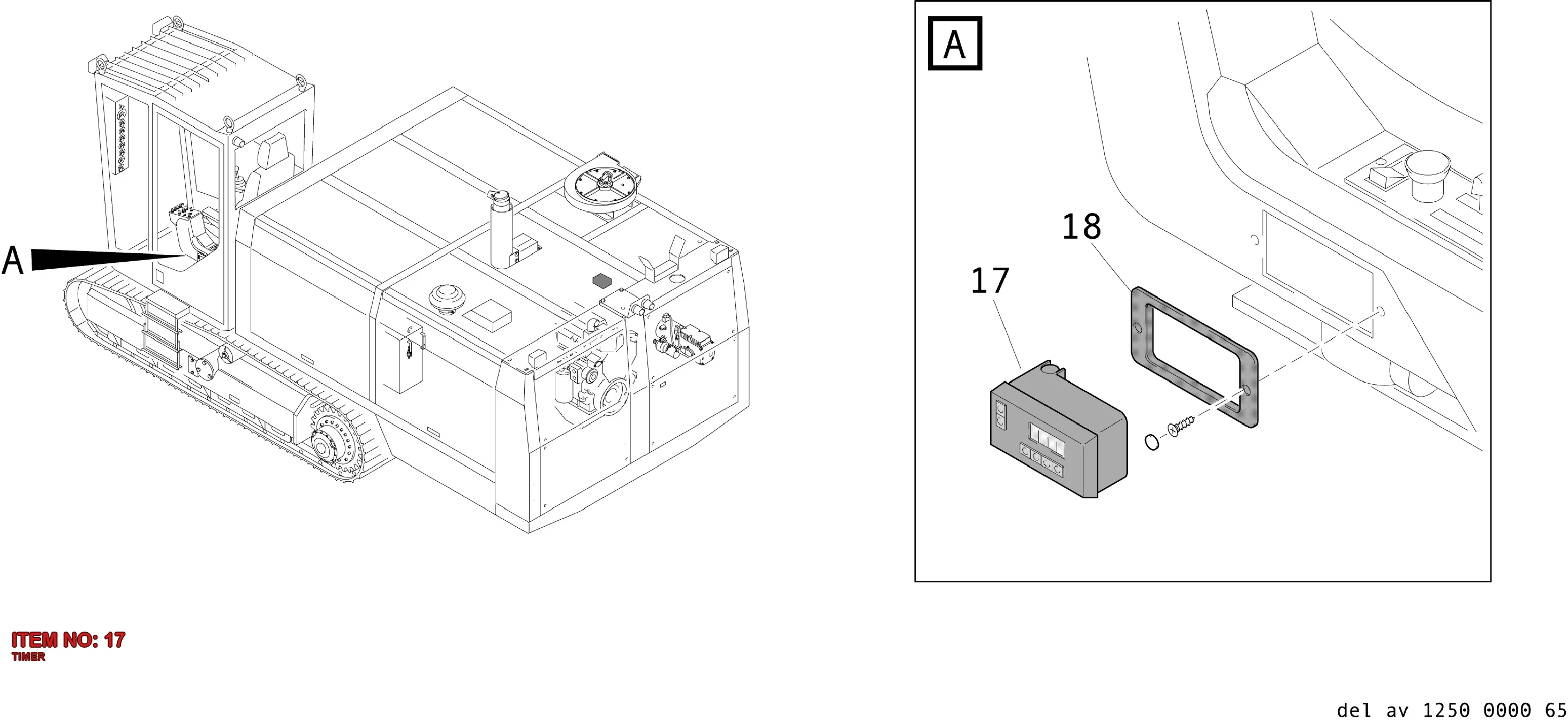 3222 3120 97 TIMER - Technical Drawing