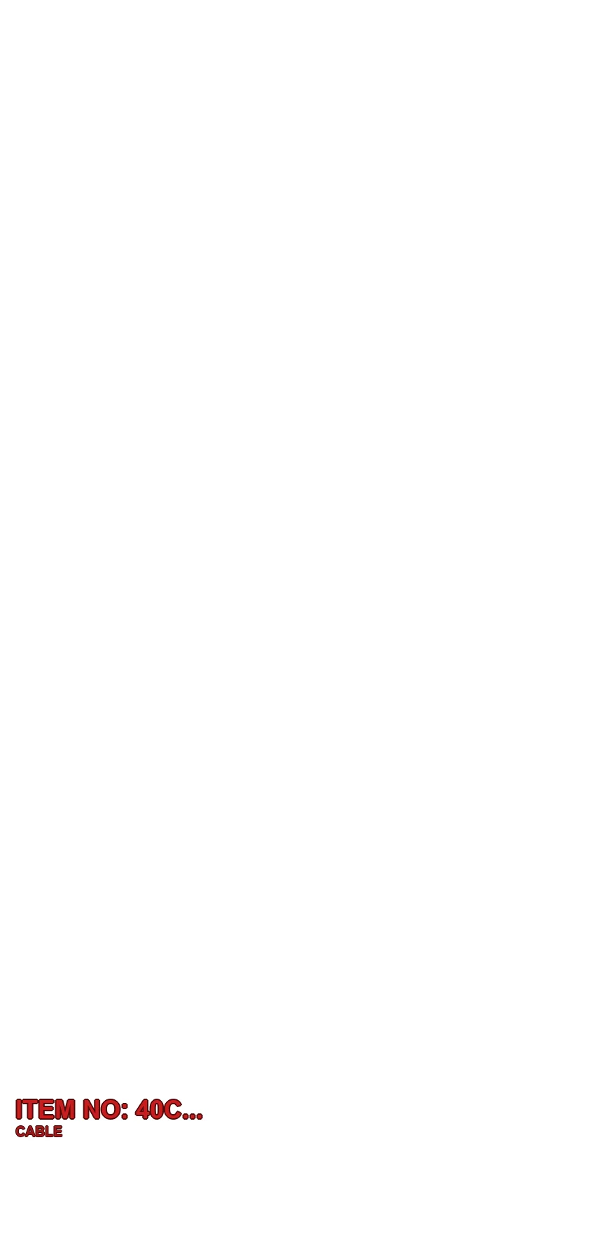 3222 3134 64 CABLE - Technical Drawing