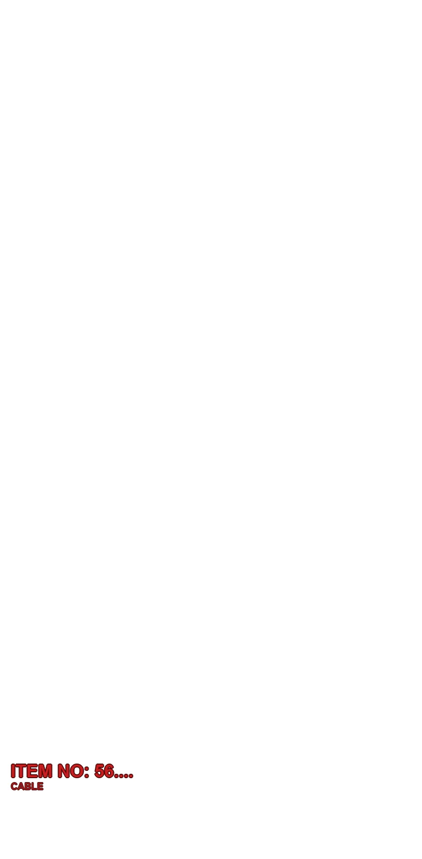 3222 3150 86 CABLE - Technical Drawing
