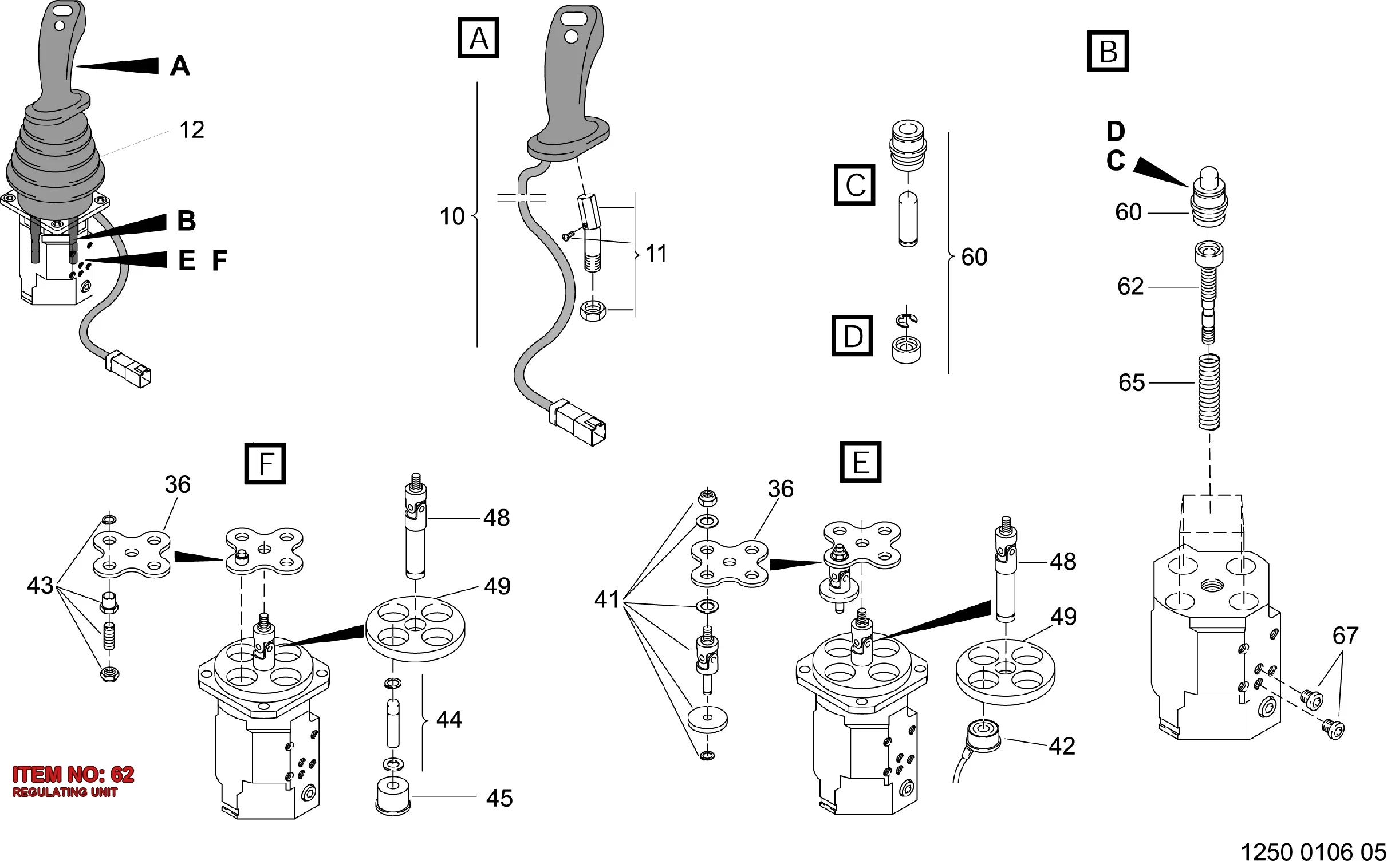 3222 3153 05 REGULATING UNIT - Technical Drawing