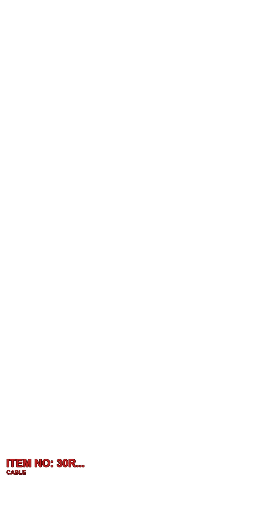 3222 3153 40 CABLE - Technical Drawing