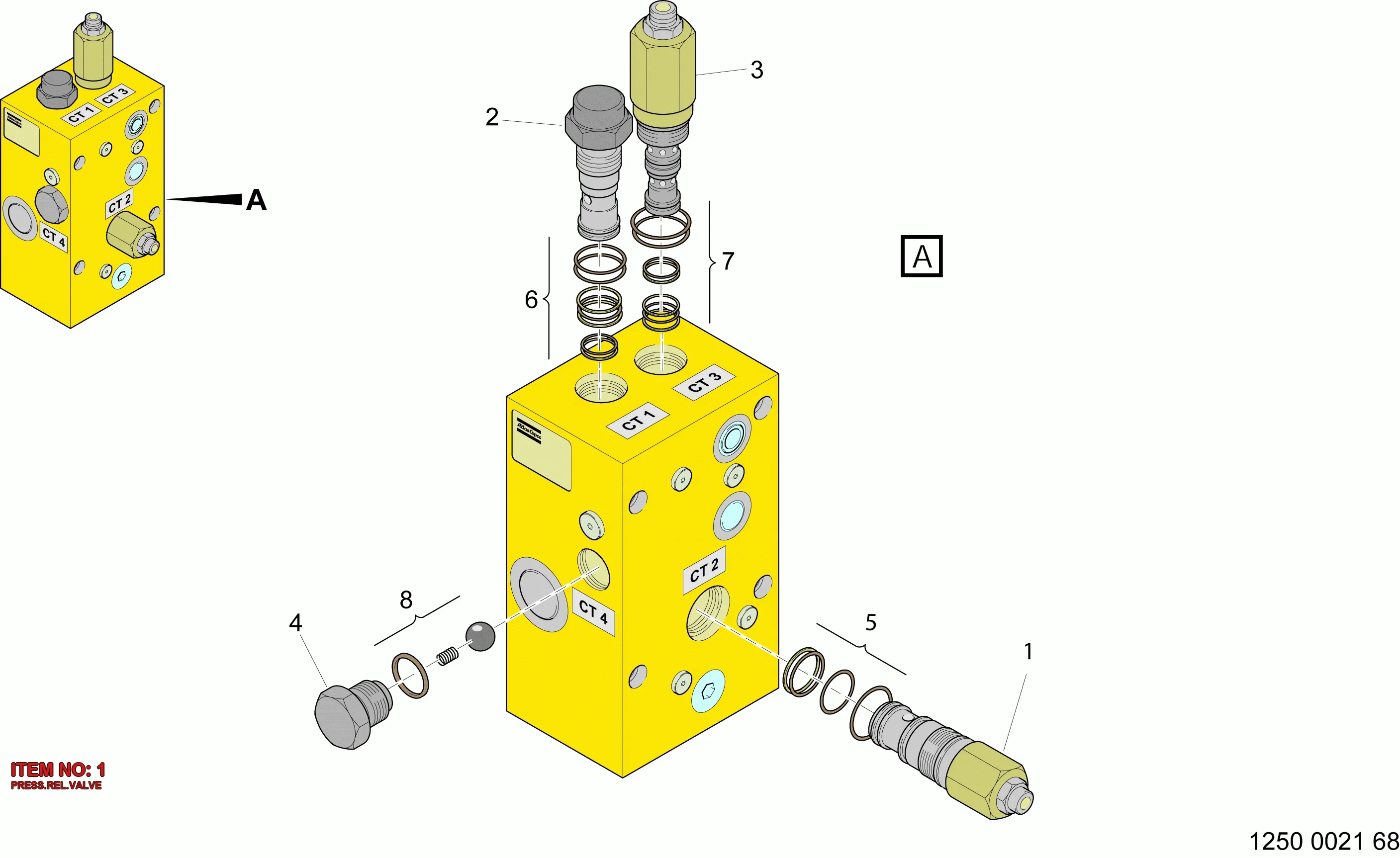 3222 3183 26 PRESS.REL.VALVE - Technical Drawing