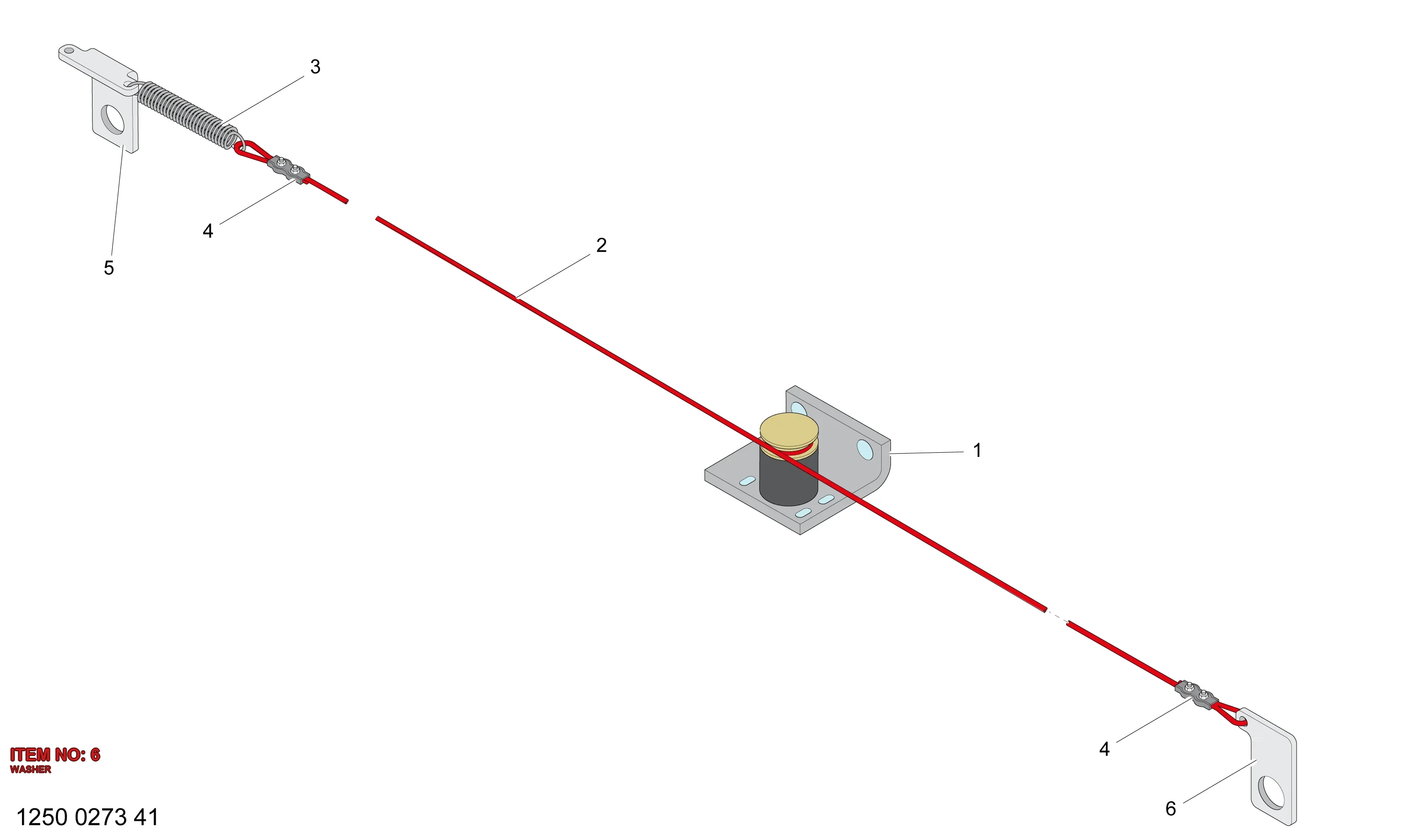 3222 3183 45 WASHER - Technical Drawing