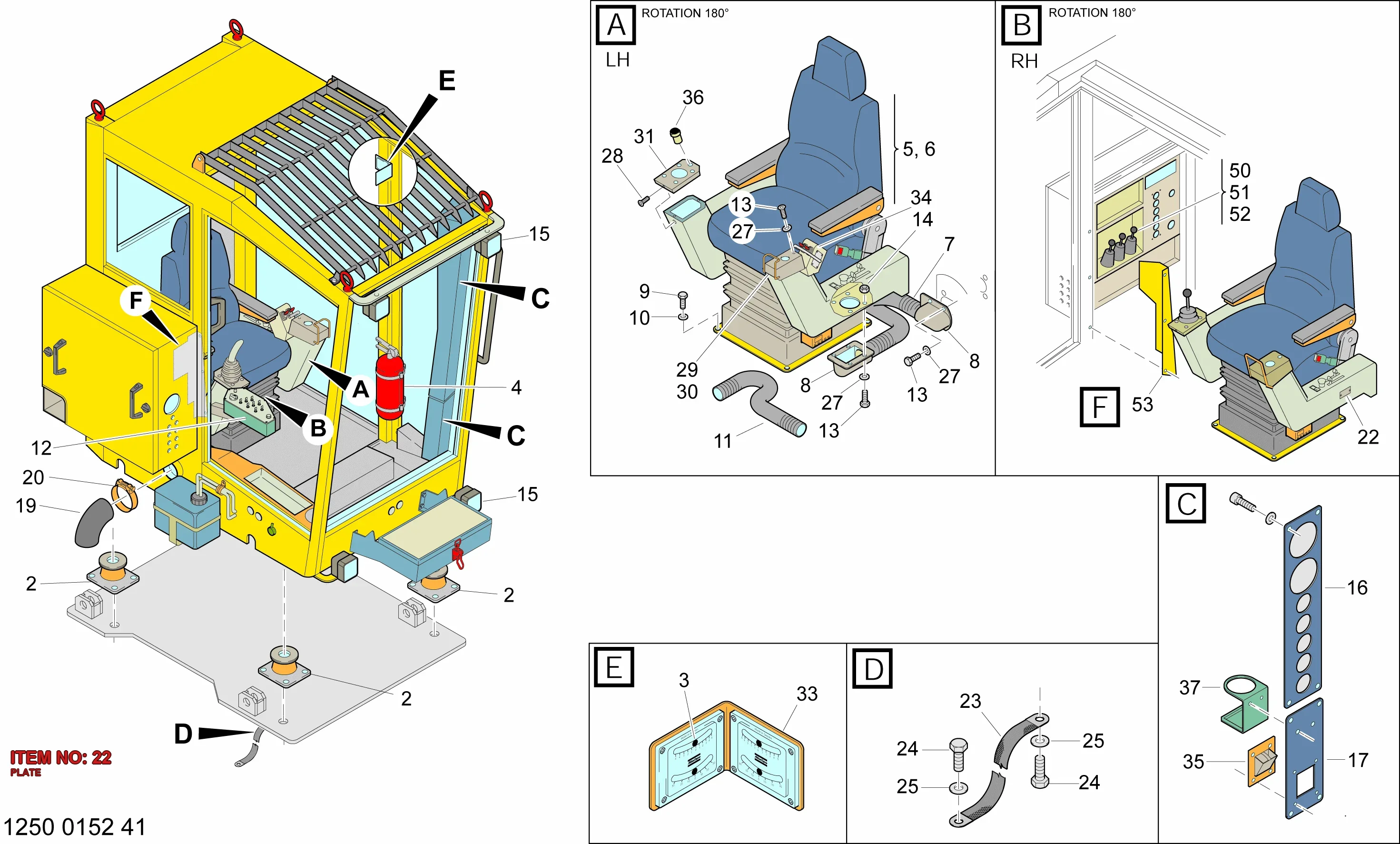 3222 3190 32 PLATE - Technical Drawing