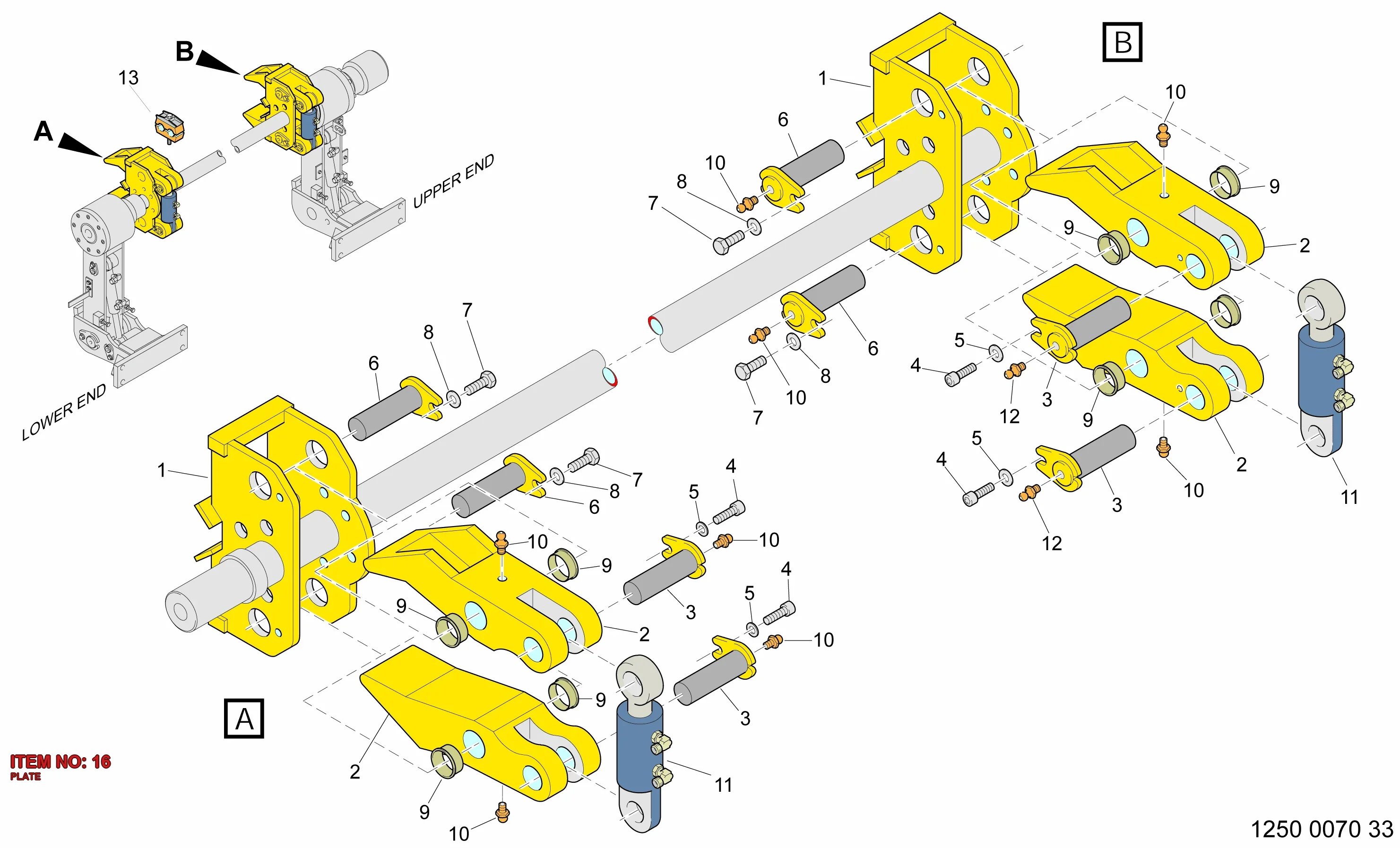 3222 3195 33 PLATE - Technical Drawing