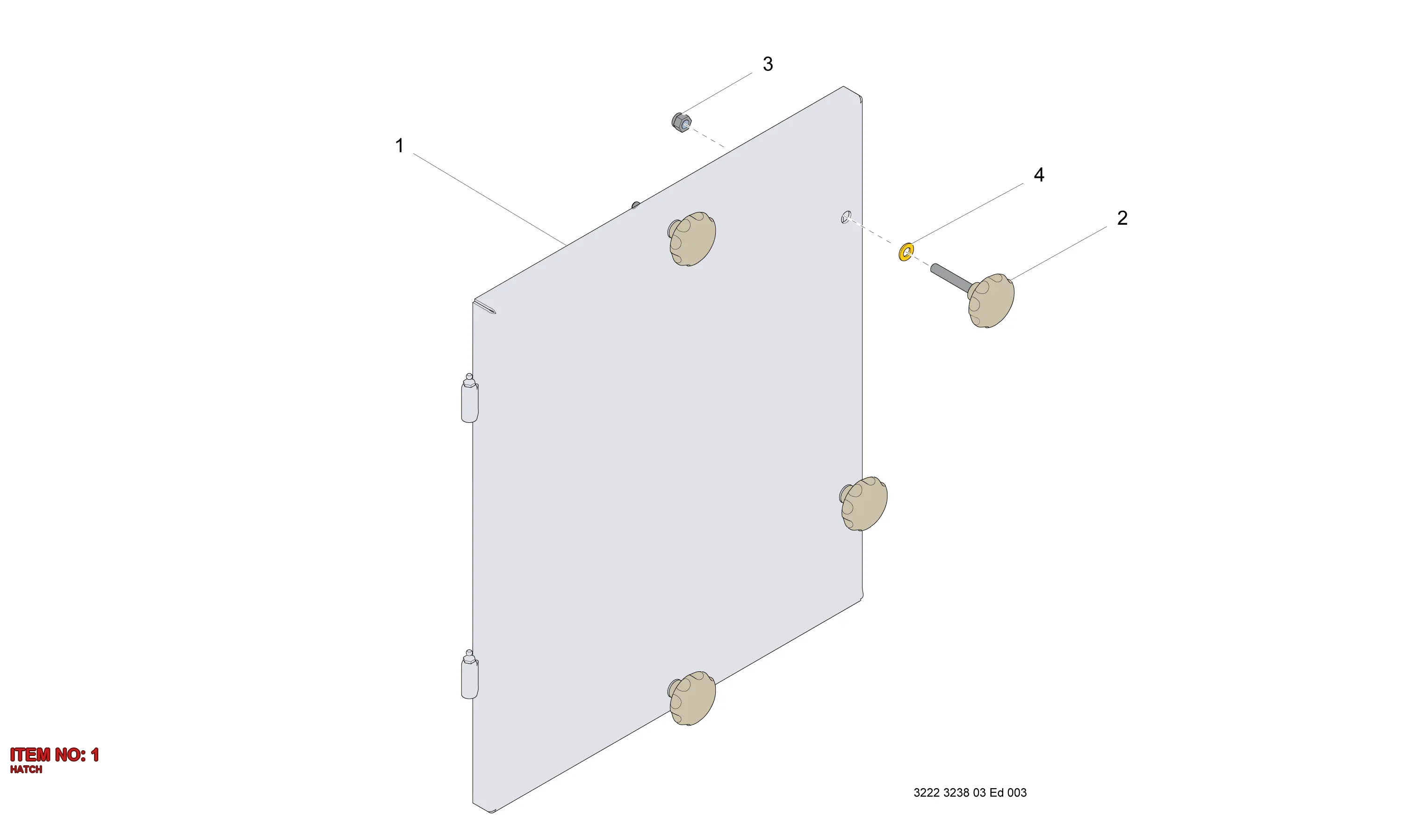 3222 3238 02 HATCH - Technical Drawing