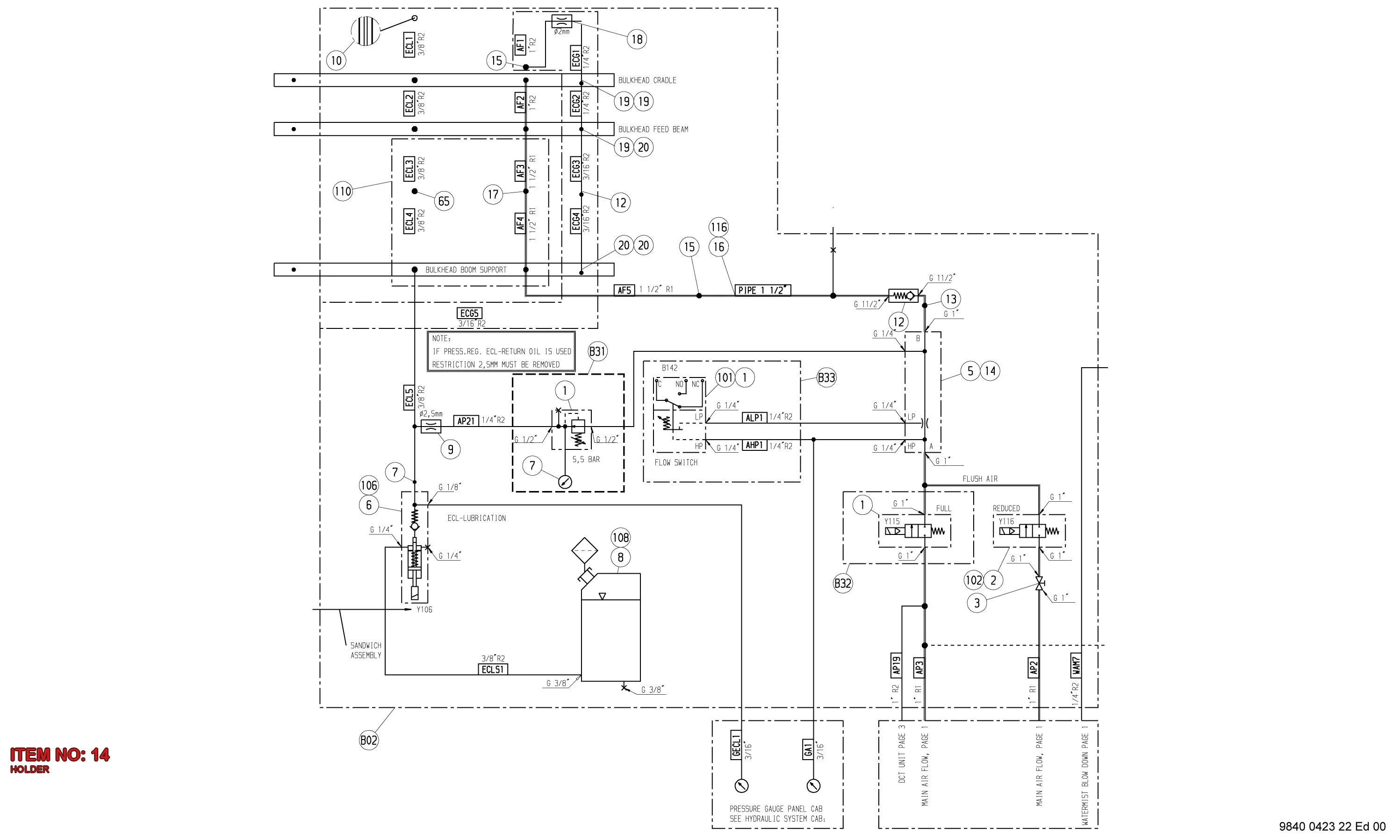 3222 3238 17 HOLDER - Technical Drawing