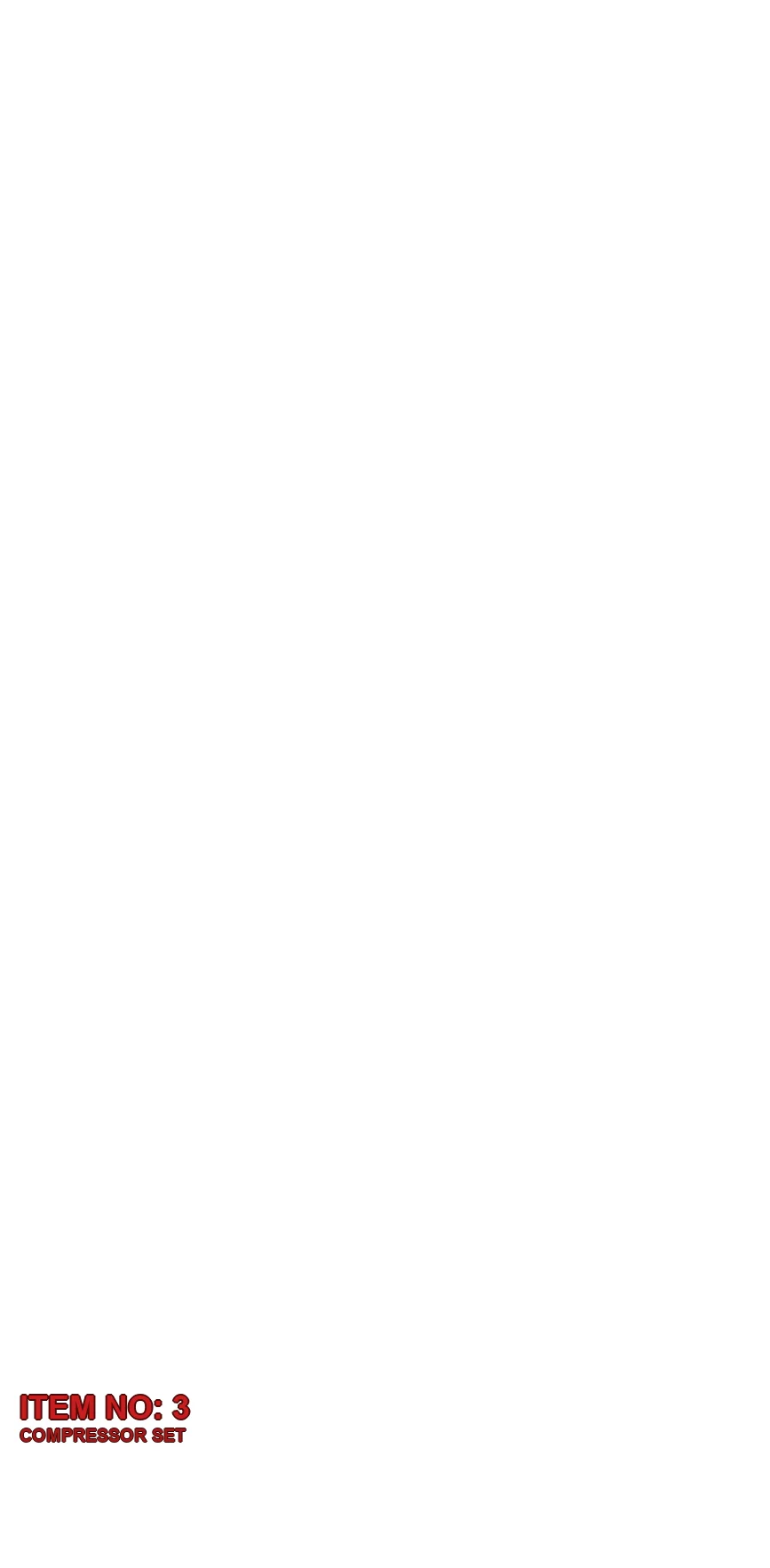 3222 3243 87 COMPRESSOR SET - Technical Drawing