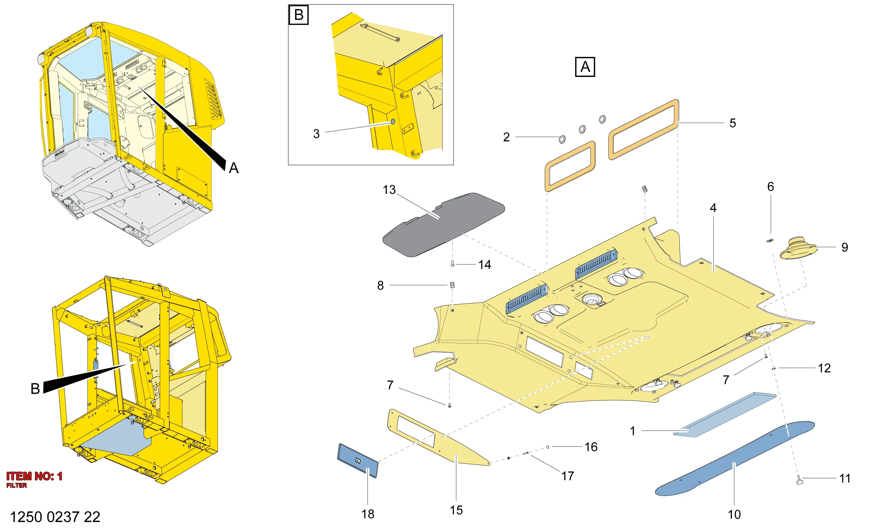 3222 3246 42 FILTER - Technical Drawing