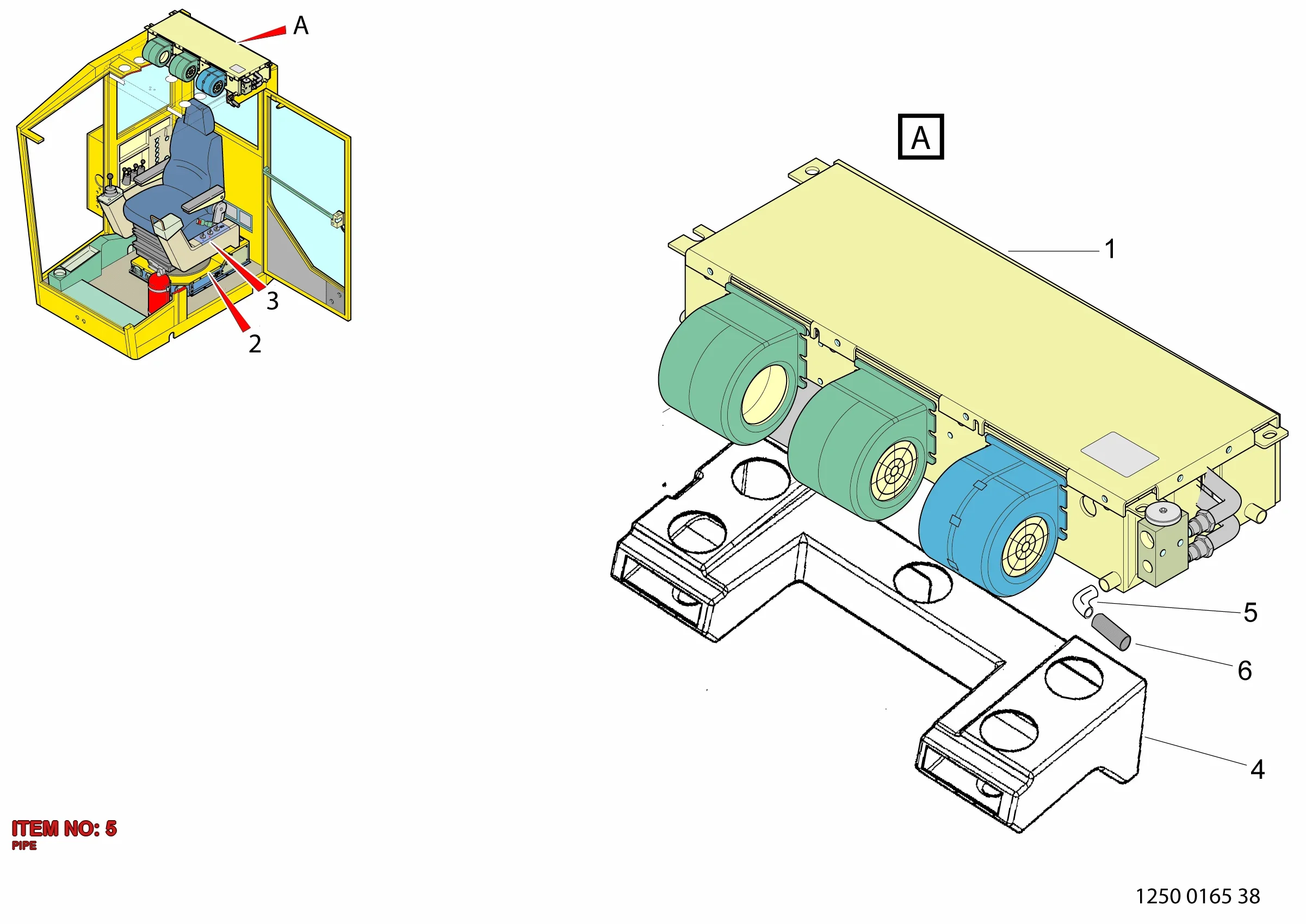 3222 3246 44 PIPE - Technical Drawing