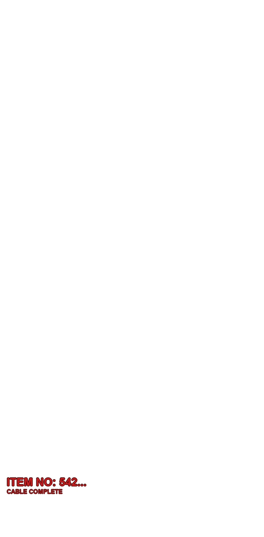 3222 3251 29 CABLE COMPLETE - Technical Drawing