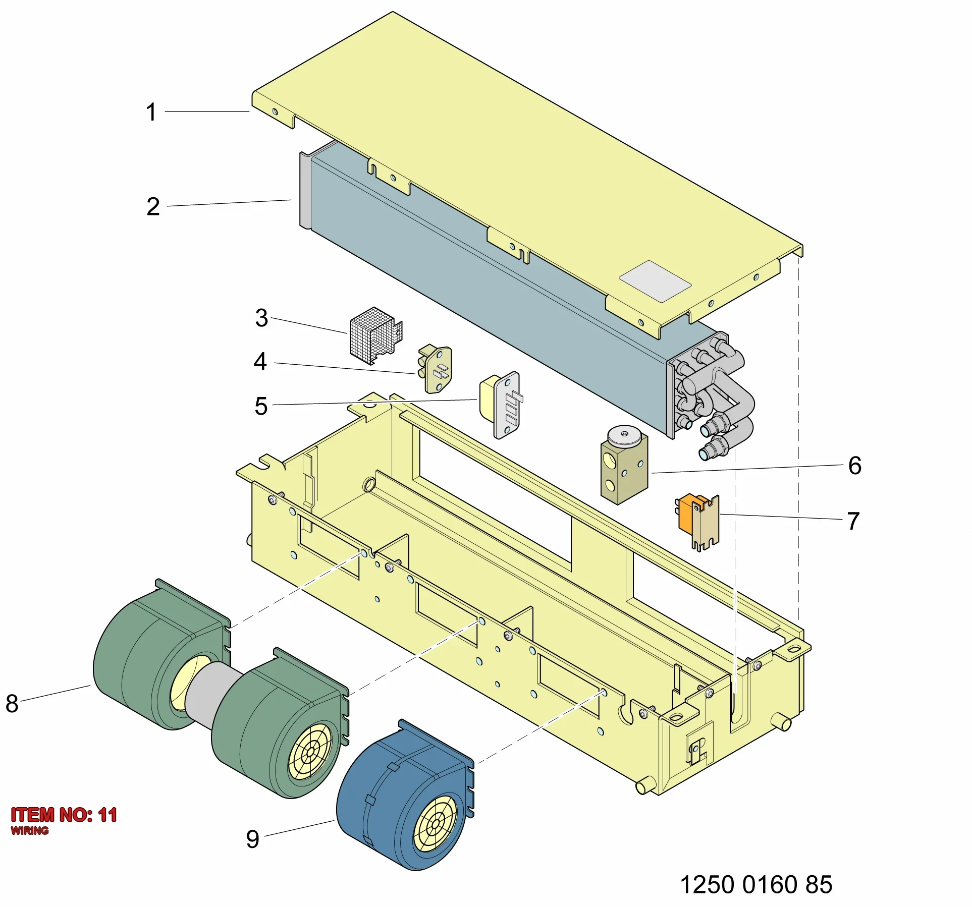 3222 3260 10 WIRING - Technical Drawing