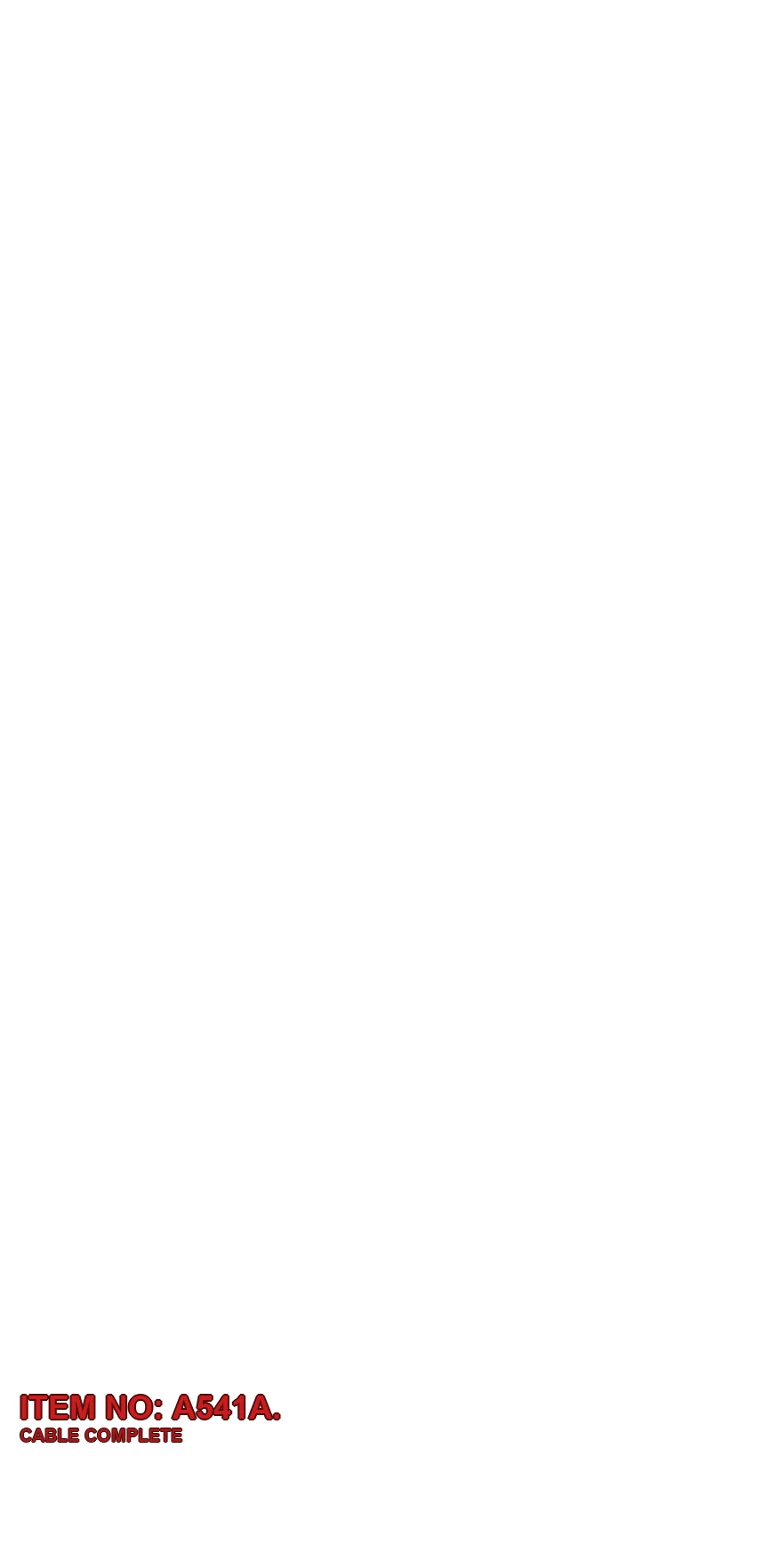 3222 3260 54 CABLE COMPLETE - Technical Drawing