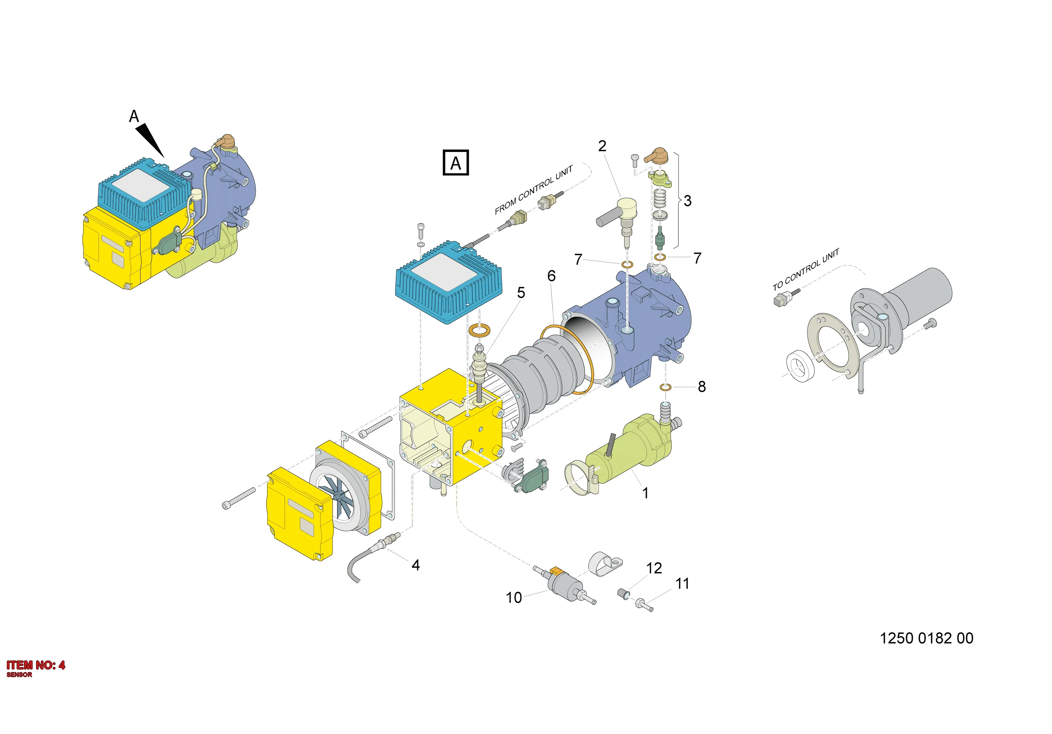 3222 3262 88 SENSOR - Technical Drawing