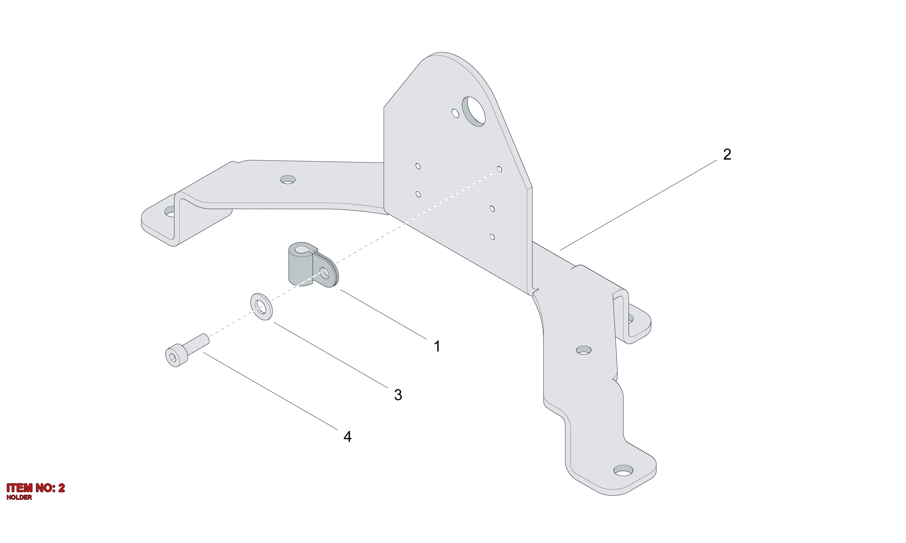 3222 3264 09 HOLDER - Technical Drawing