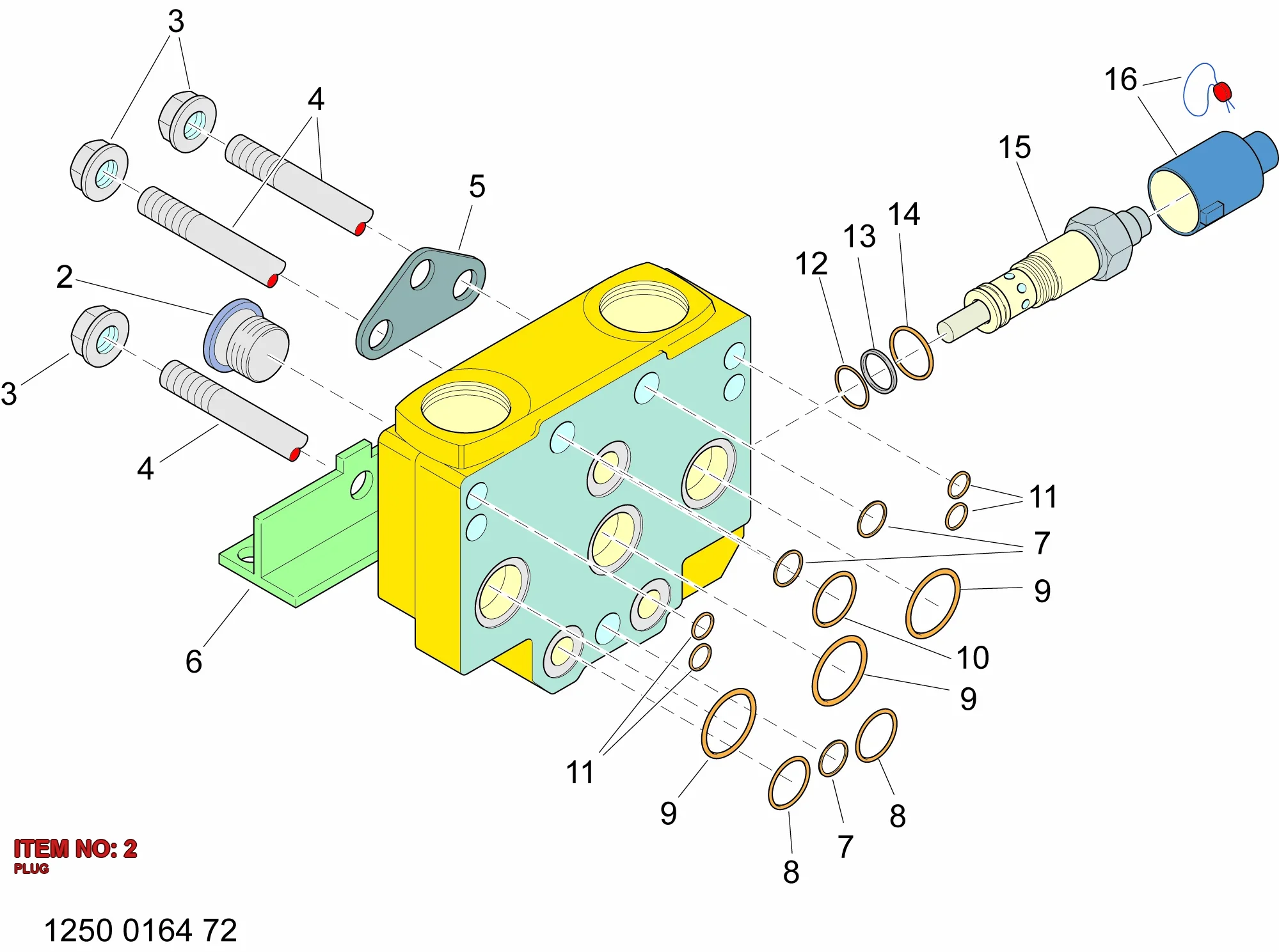 3222 3274 39 PLUG - Technical Drawing