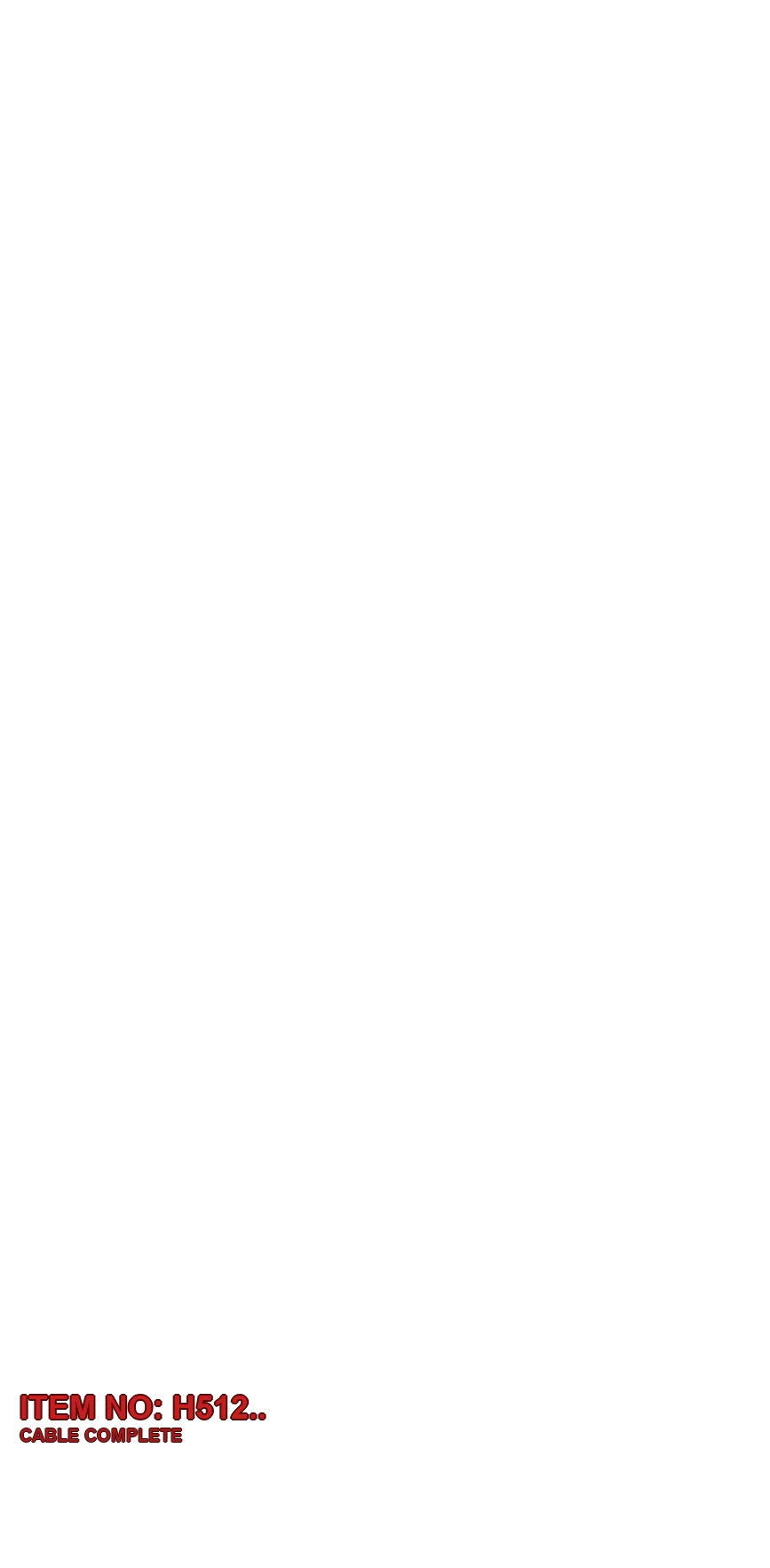 3222 3282 58 CABLE COMPLETE - Technical Drawing